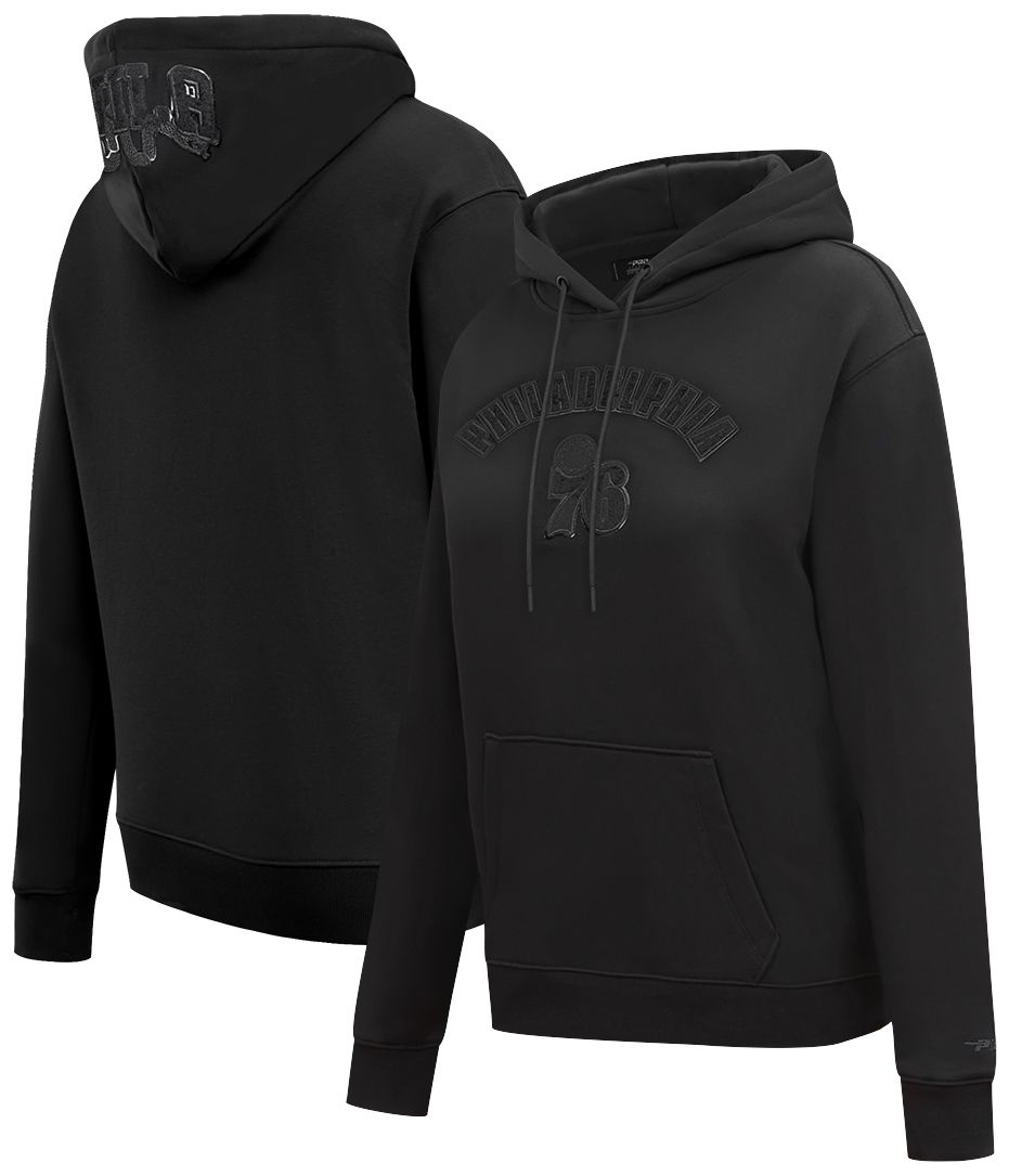 Pro Standard Women's Philadelphia 76ers Black Fleece Pullover Hoodie
