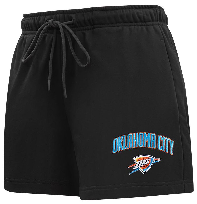 Pro Standard Women's Oklahoma City Thunder Black Classic Fleece Shorts