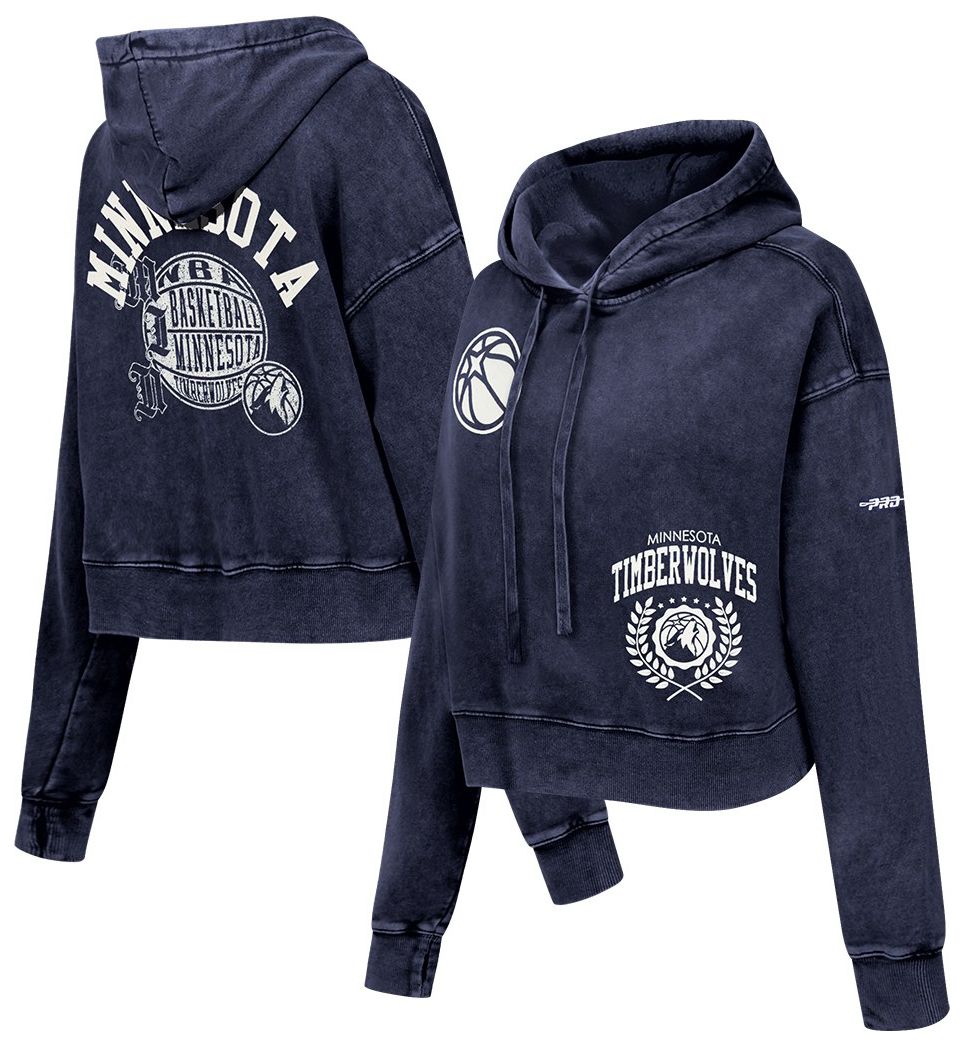 Pro Standard Women's Minnesota Timberwolves Navy Street Team Hoodie