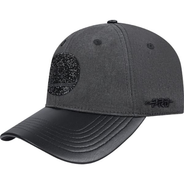 Pro Standard Women's Golden State Warriors Black Crystalline Strapback Hat