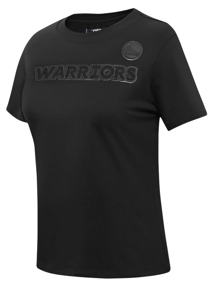 Pro Standard Women's Golden State Warriors Black Slim Fit T-Shirt