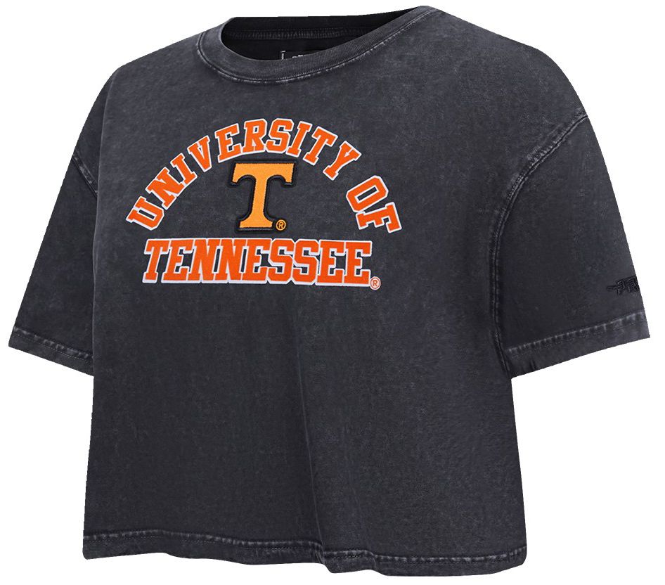 Pro Standard Women's Tennessee Volunteers Washed Black Boxy T-Shirt