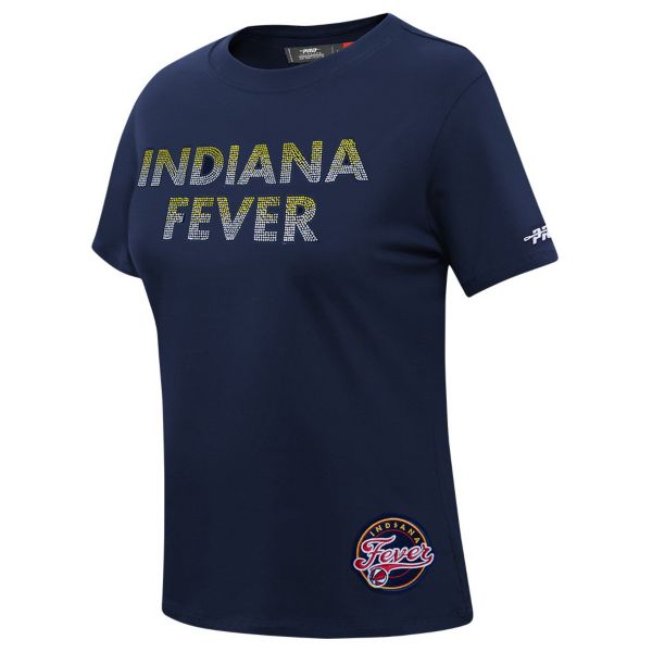 Pro Standard Women's Indiana Fever Navy Jewels Slim T-Shirt