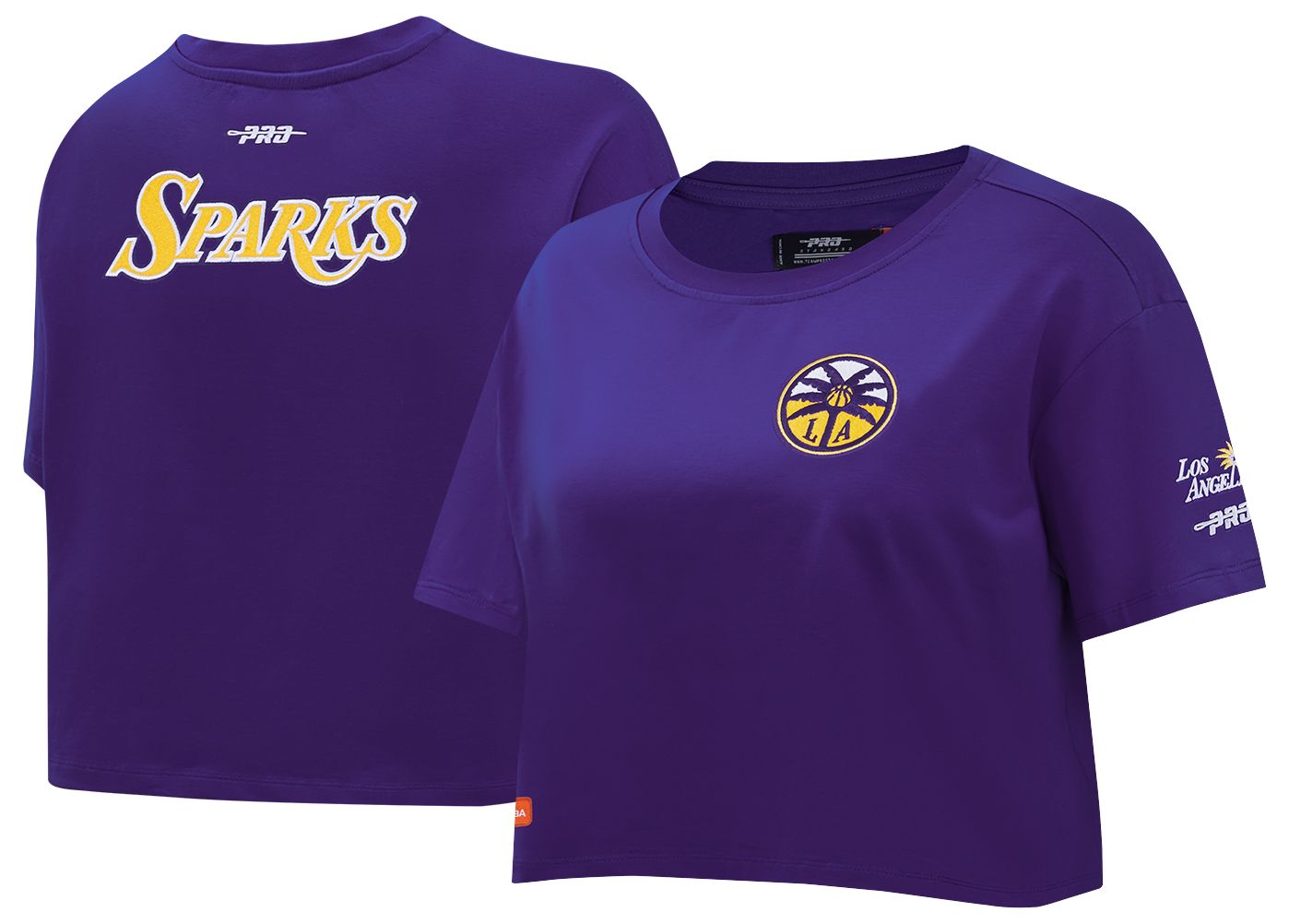 Pro Standard Women's Los Angeles Sparks Purple Boxy T-Shirt