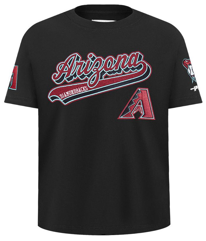 Pro Standard Youth Arizona Diamondbacks Black Script Tail T-Shirt
