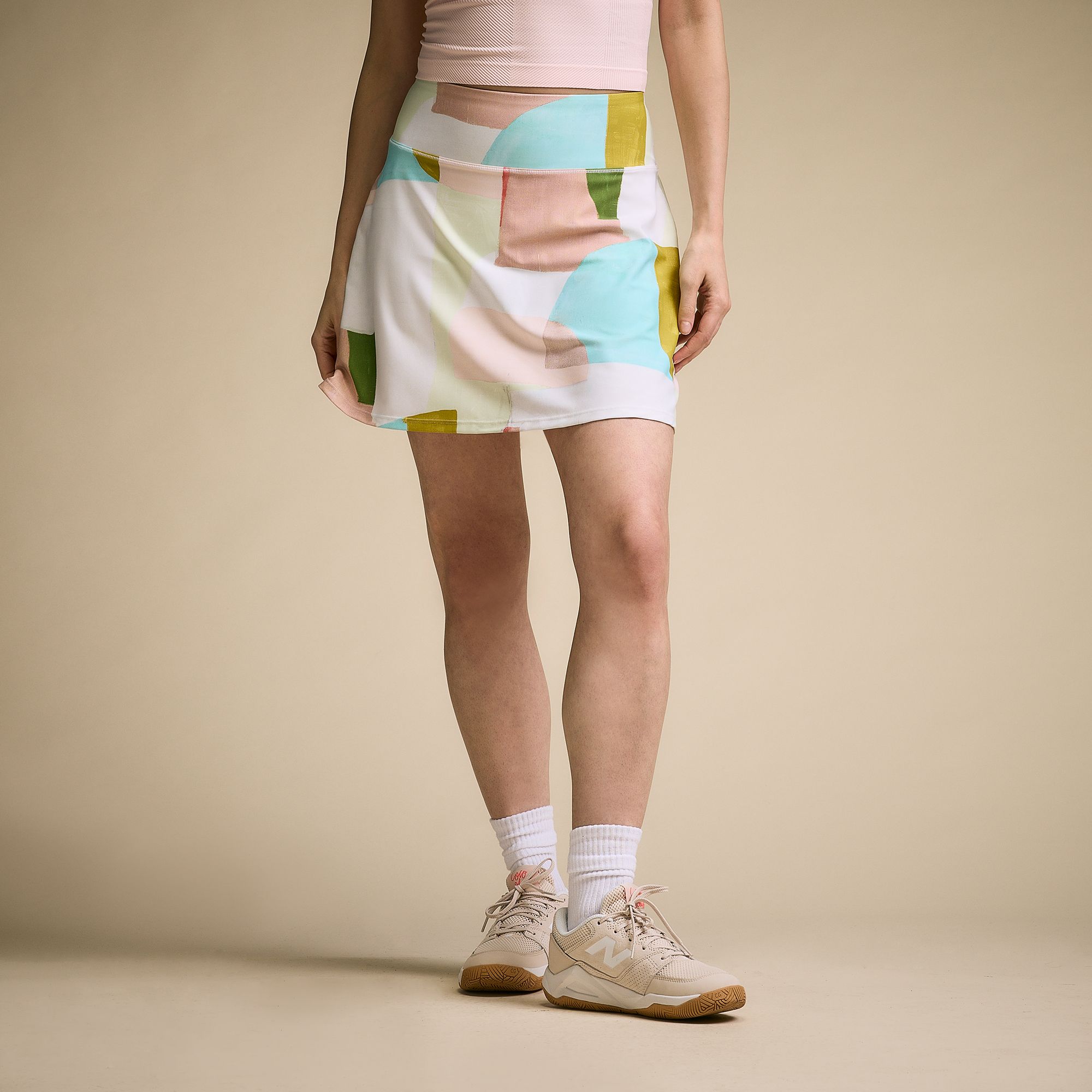 CALIA Women's Back Pleated Skort