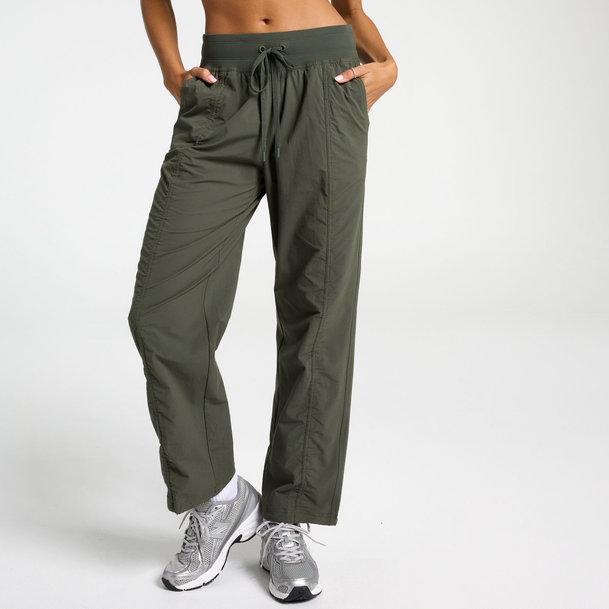 CALIA Women's Effortless Nyluxe Straight Cinch Pant