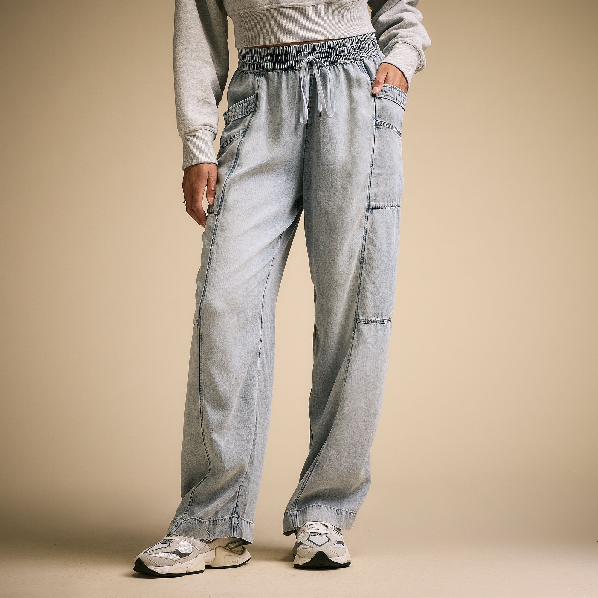 CALIA Women's Effortless Soft Wide Leg Pant