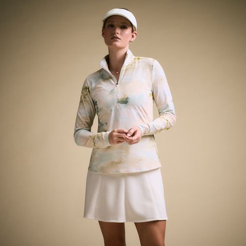 Jamie Sadock Women's Sauvage Sunsense Print Long Sleeve ½ Zip