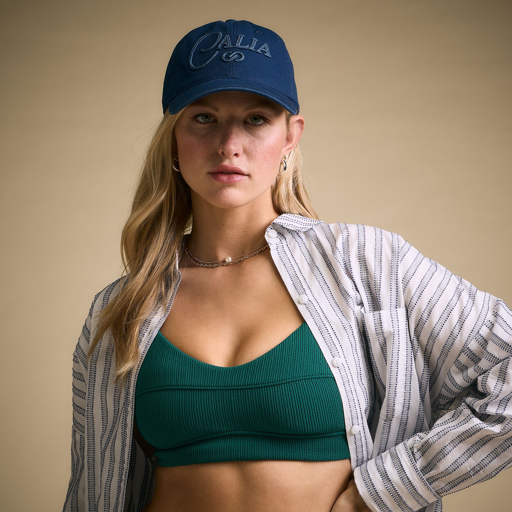 CALIA Women's Canvas Logo Cap