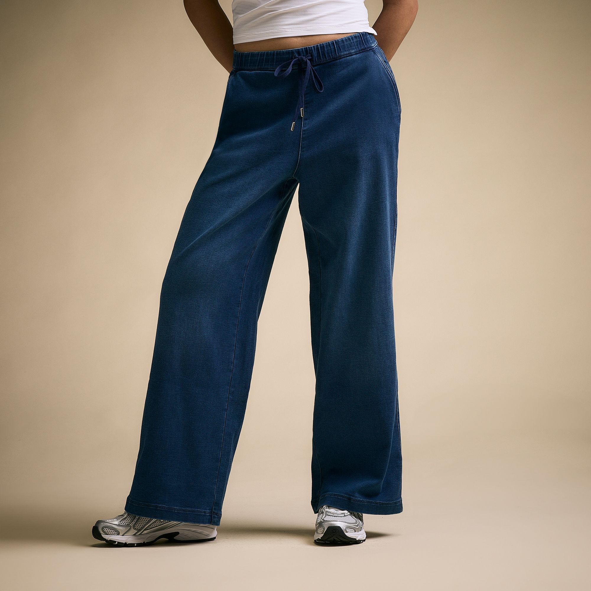 CALIA Women's Pull On Wide Leg Pant