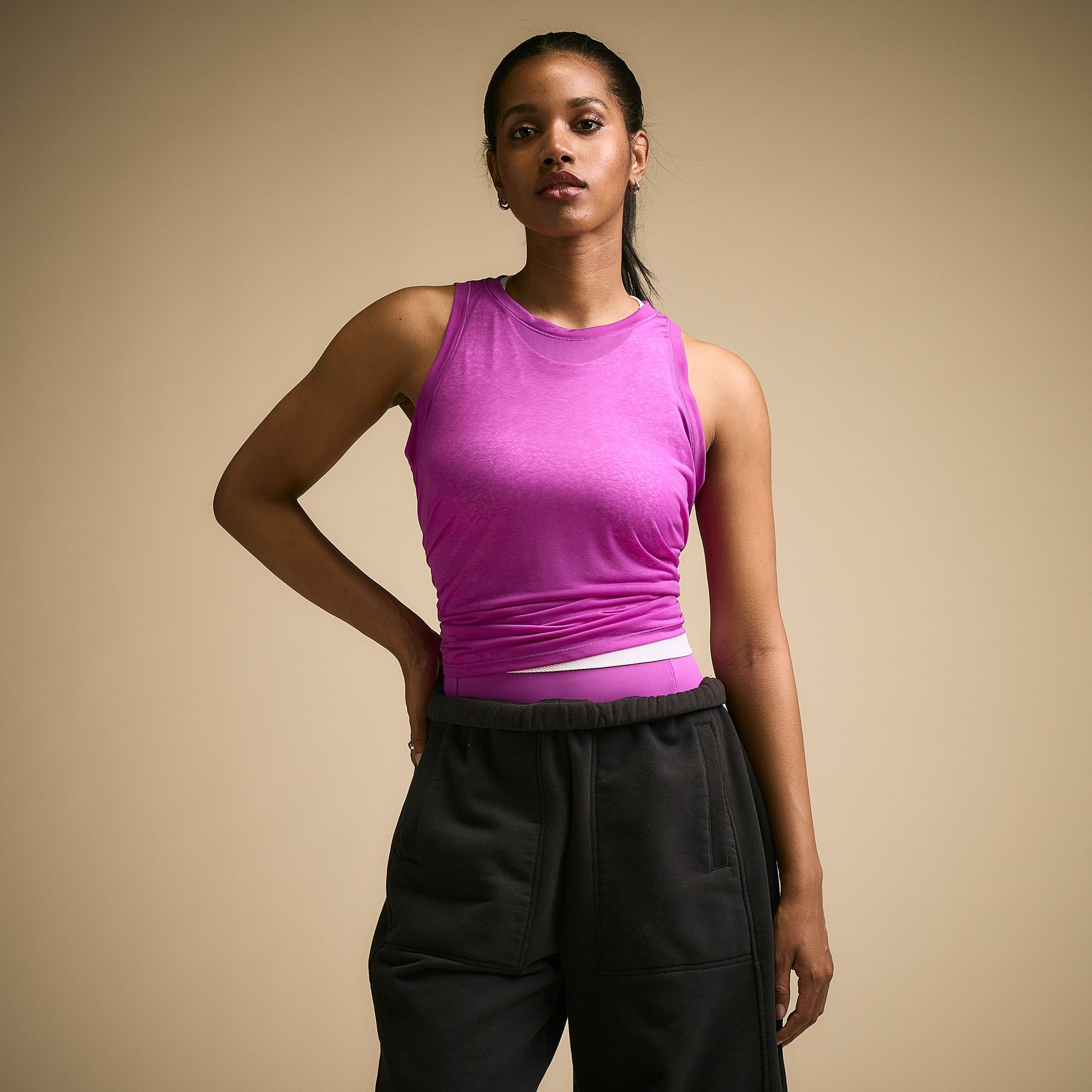 CALIA Women's Exhale Crossover Tank Top