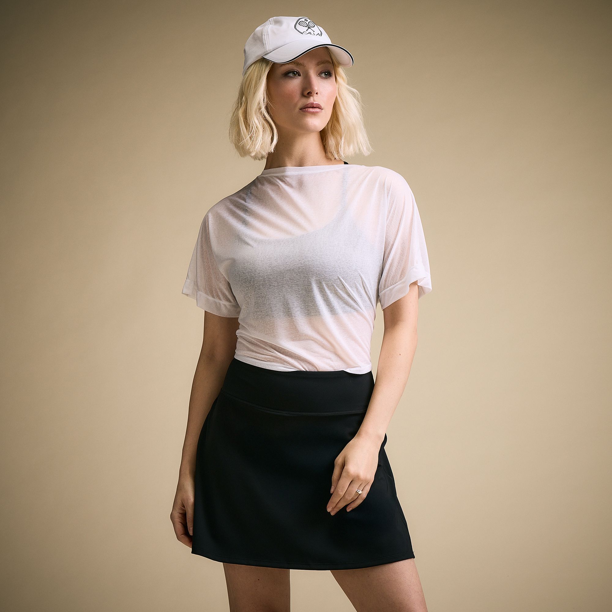 CALIA Women's Exhale Crossover Tee