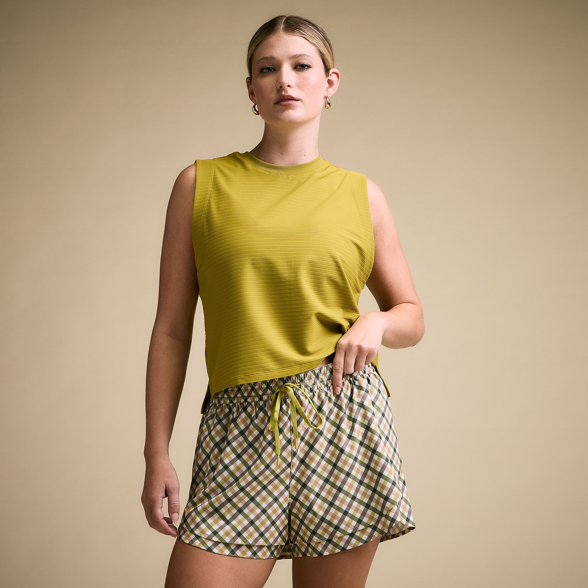 CALIA Women's Renew Cropped Muscle Tank