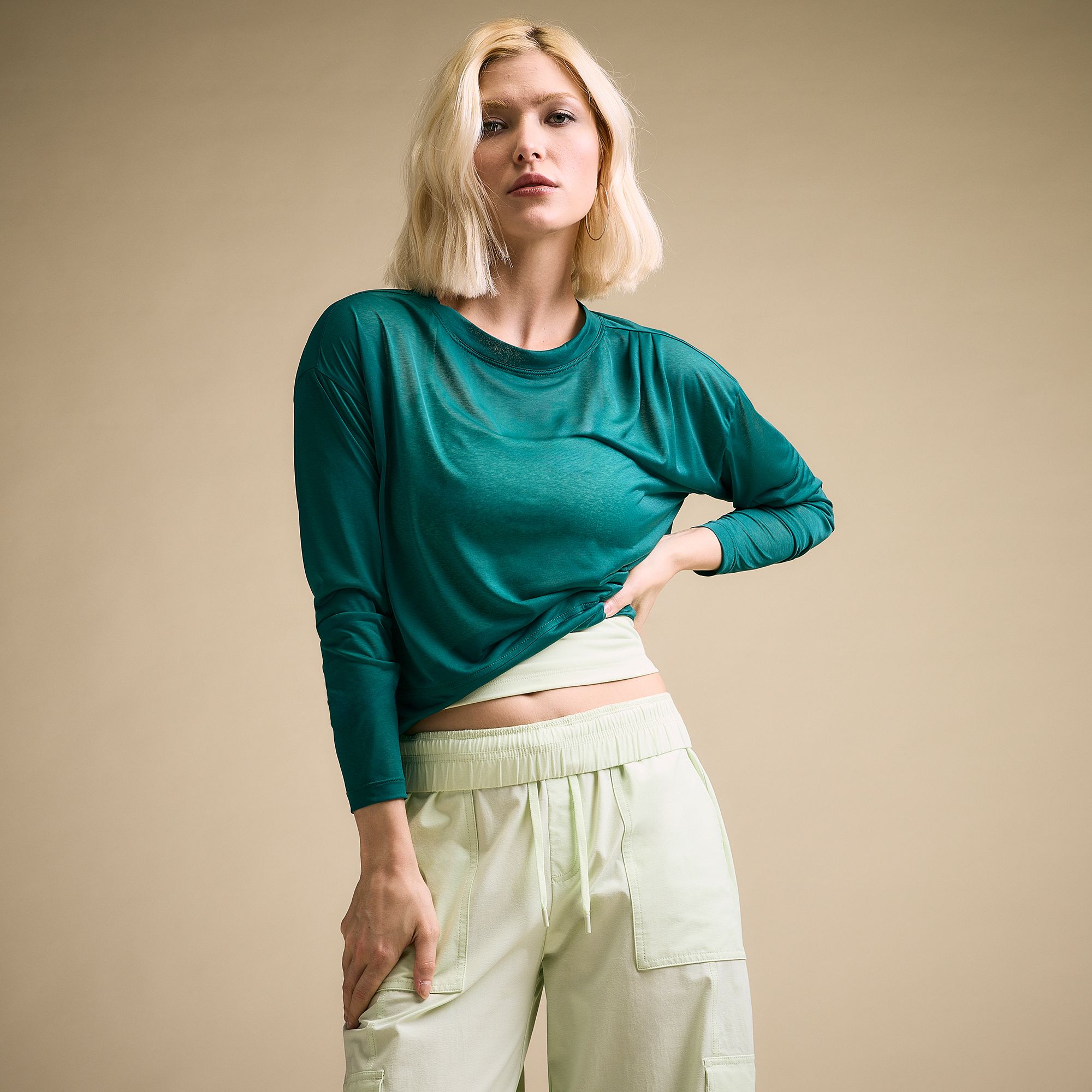 CALIA Women's Aura Long Sleeve Shirt