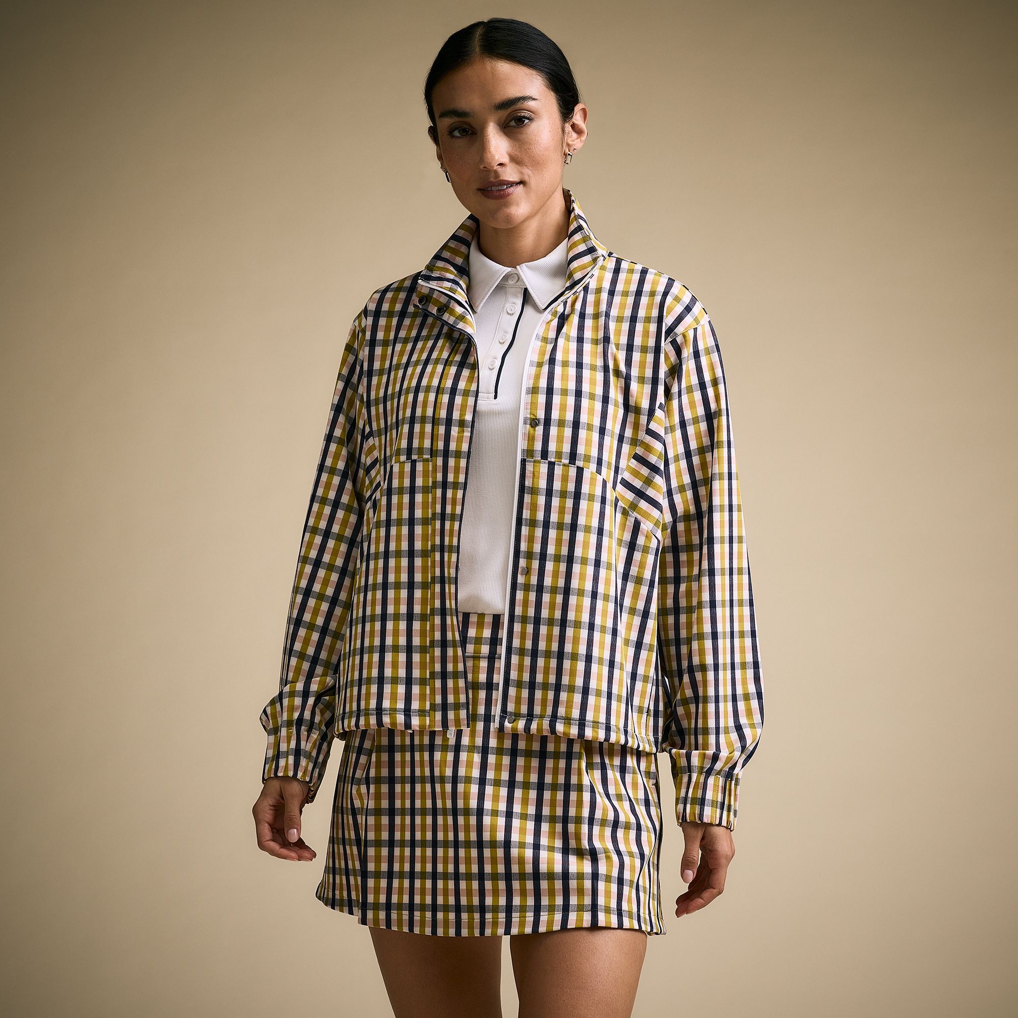Polished Plaid Blue