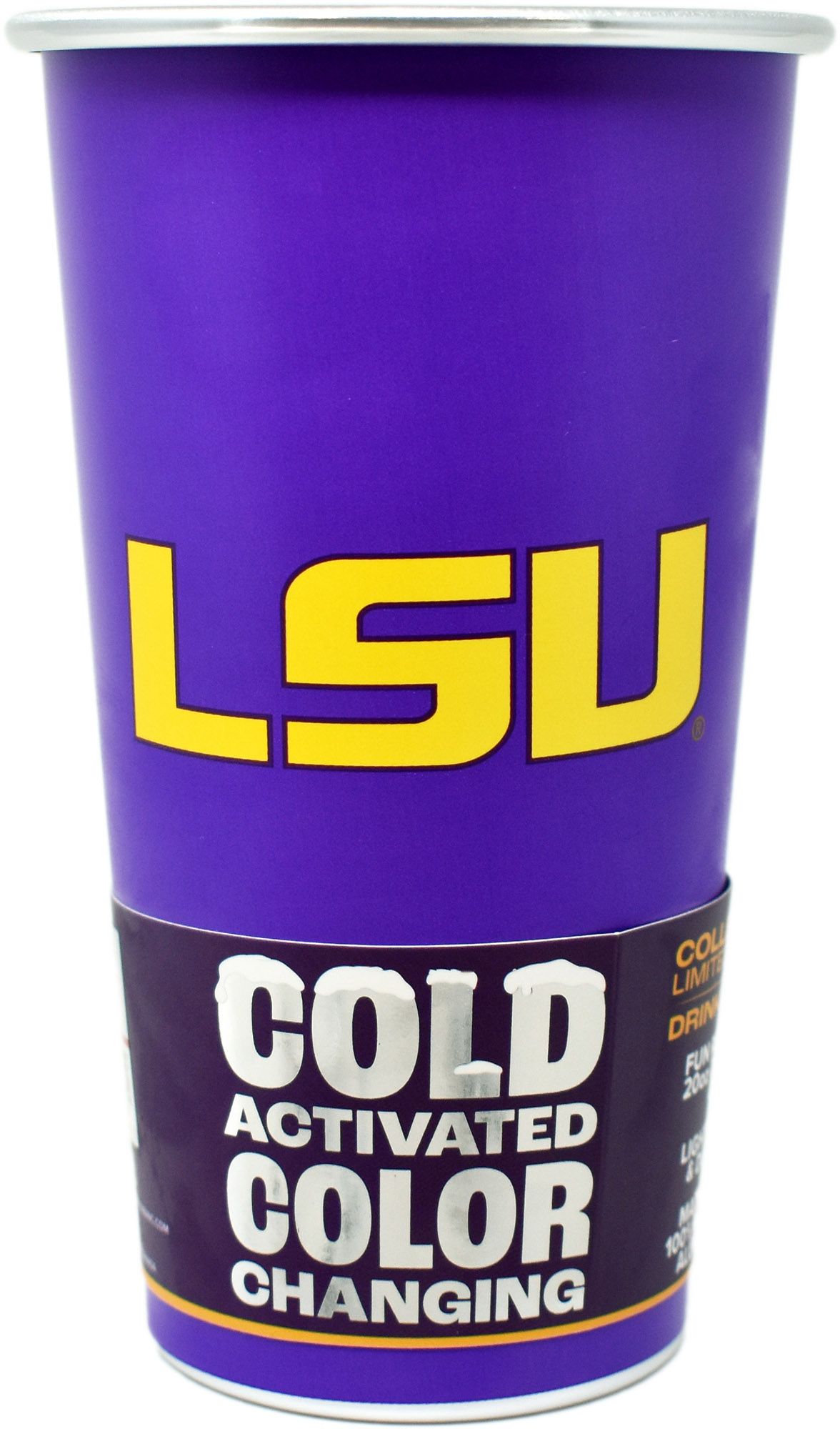 Kitchen Innovations LSU Tigers 20oz. Color Changing Cup