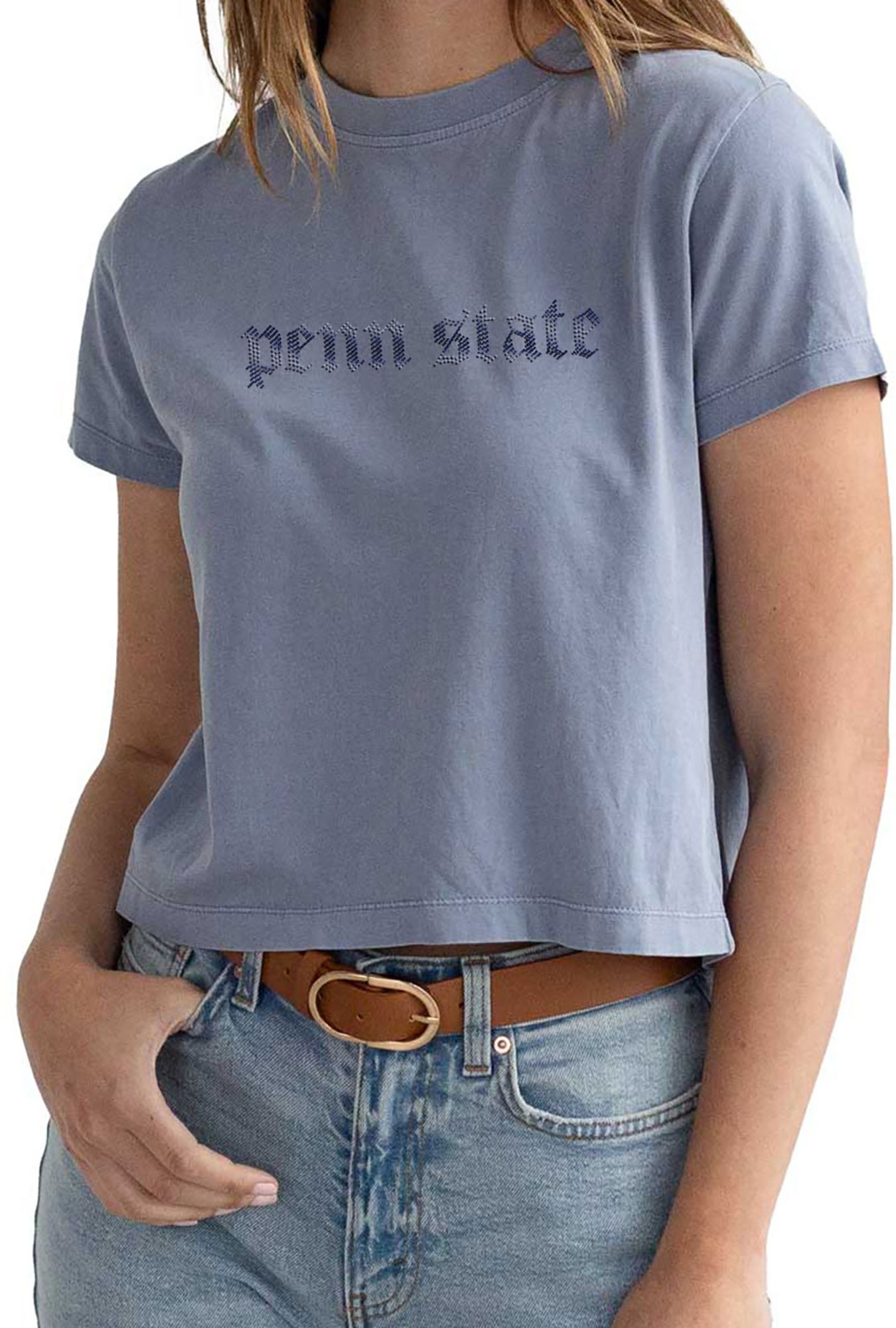 chicka-d Women's Penn State Nittany Lions Ocean Montauk Short Sleeve T-Shirt