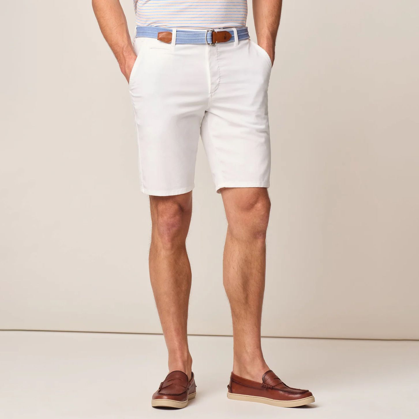 Johnnie-O Men's 8" Nassau Golf Short