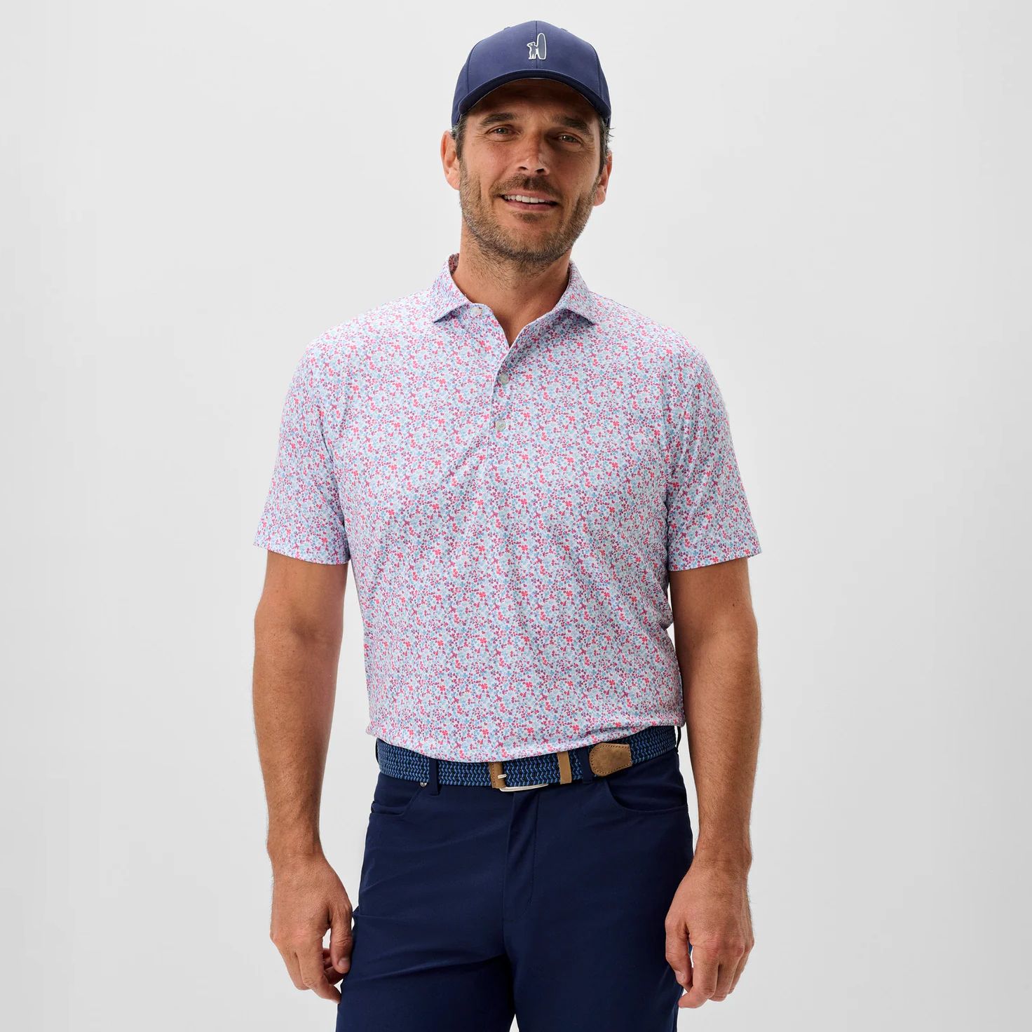 Johnnie-O Men's Charmer Performance Jersey Golf Polo
