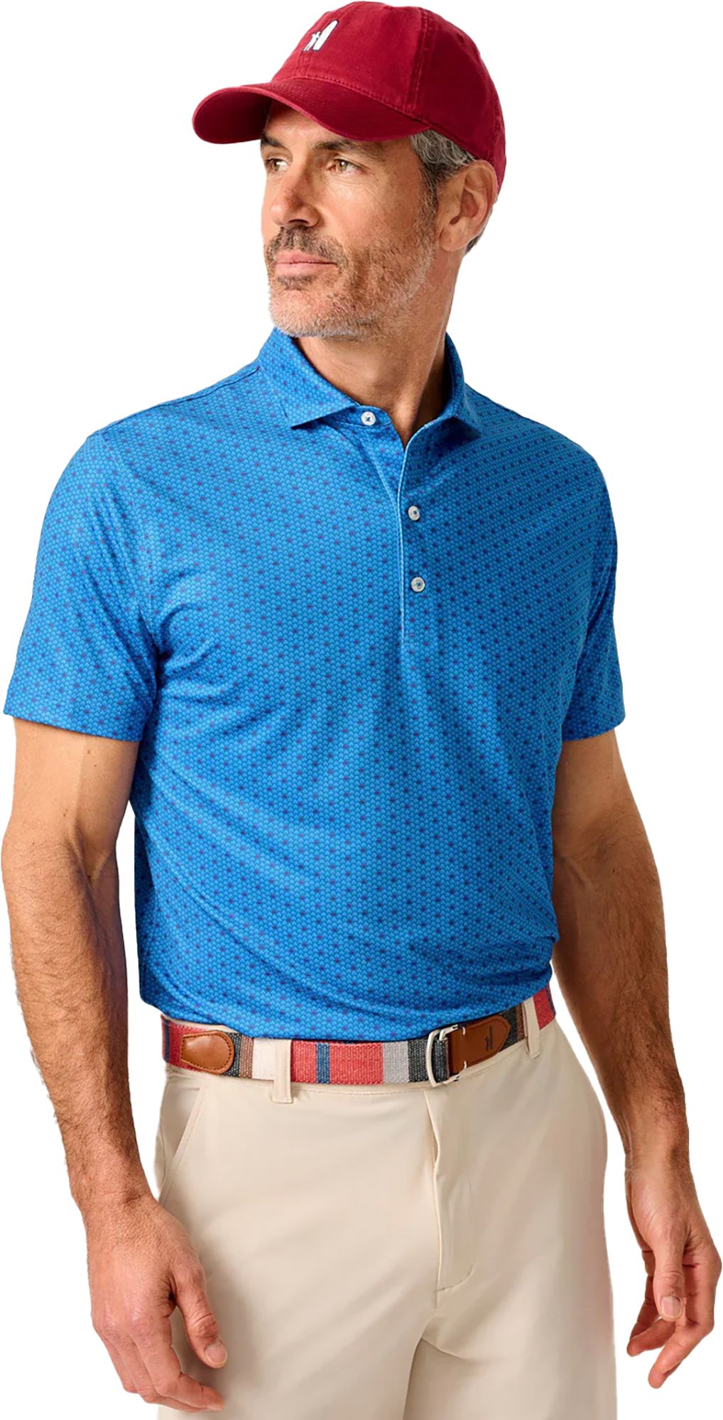 Johnnie-O Men's Emilio Performance Jersey Golf Polo