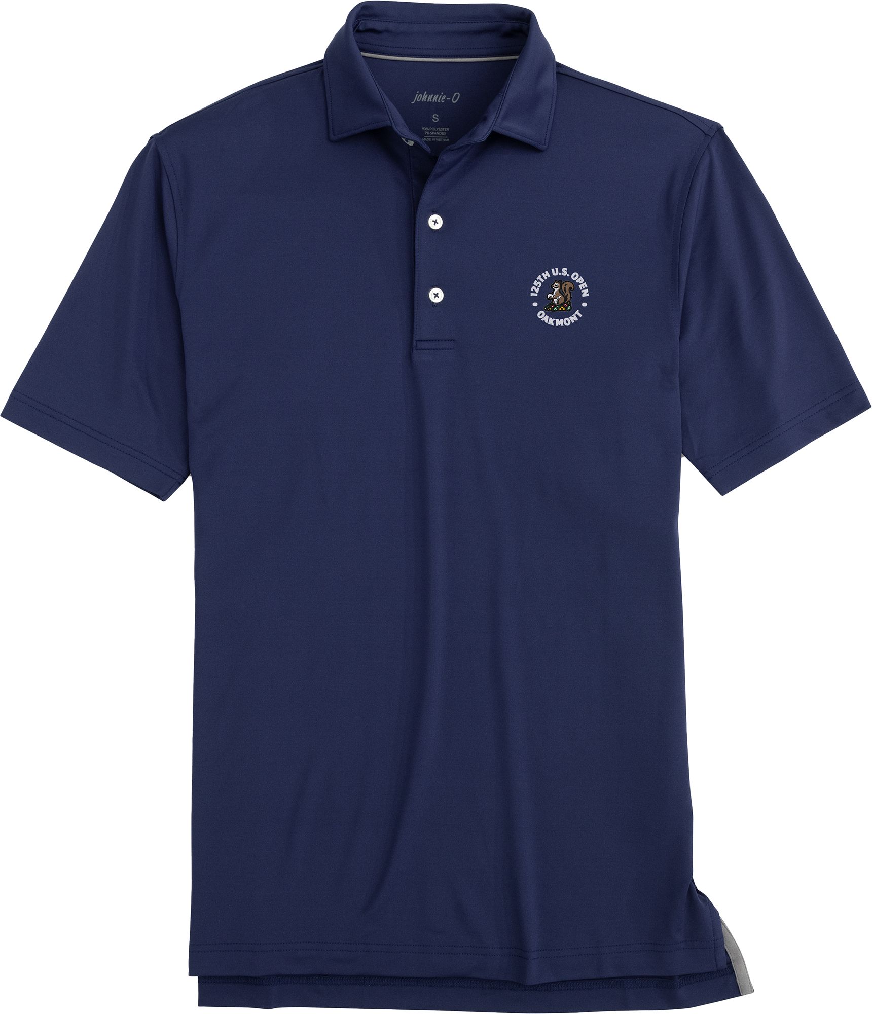 Johnnie-O Mens 125th U.S. Open Birdie Performance Jersey Golf Polo
