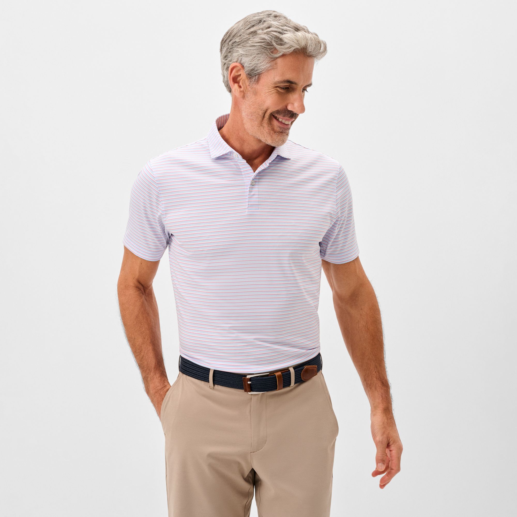 Johnnie-O Men's Rez Performance Jersey Golf Polo