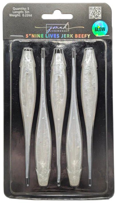 Pitman 5" Nine Lives Jerk Beefy Lure