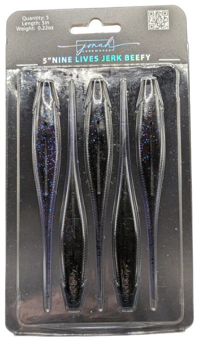 Pitman 5" Nine Lives Jerk Beefy Lure