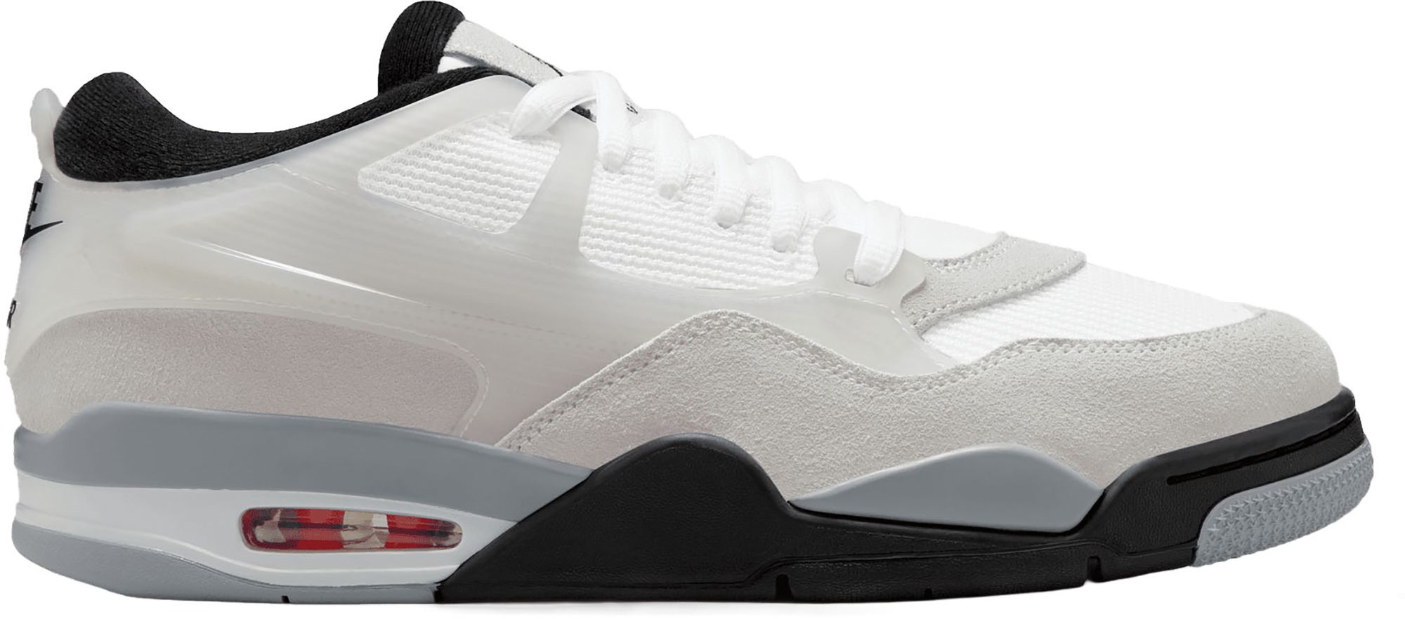 White/Black/Infrared 23/Lt Smoke Grey