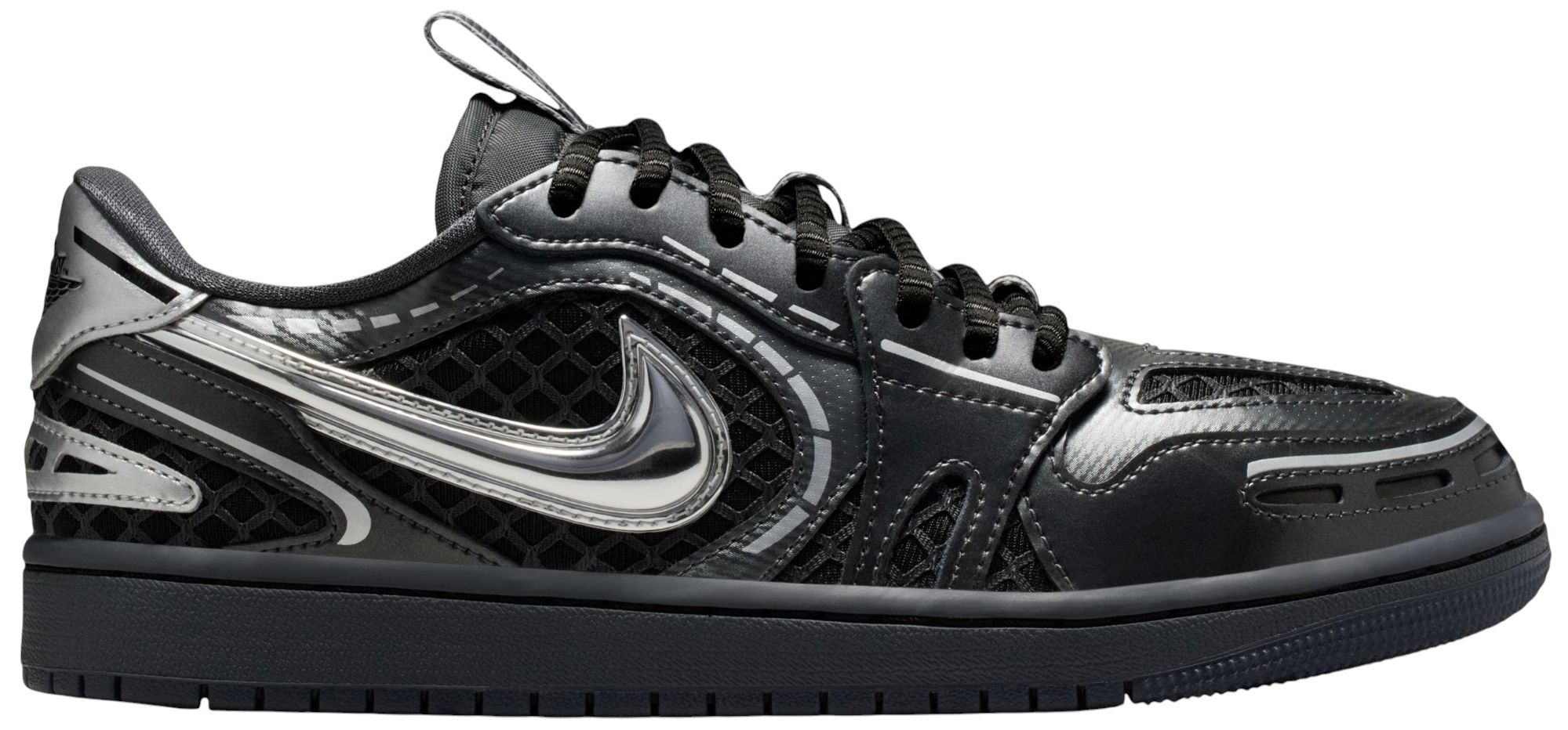 Black/Metallic Silver/White/Anthracite