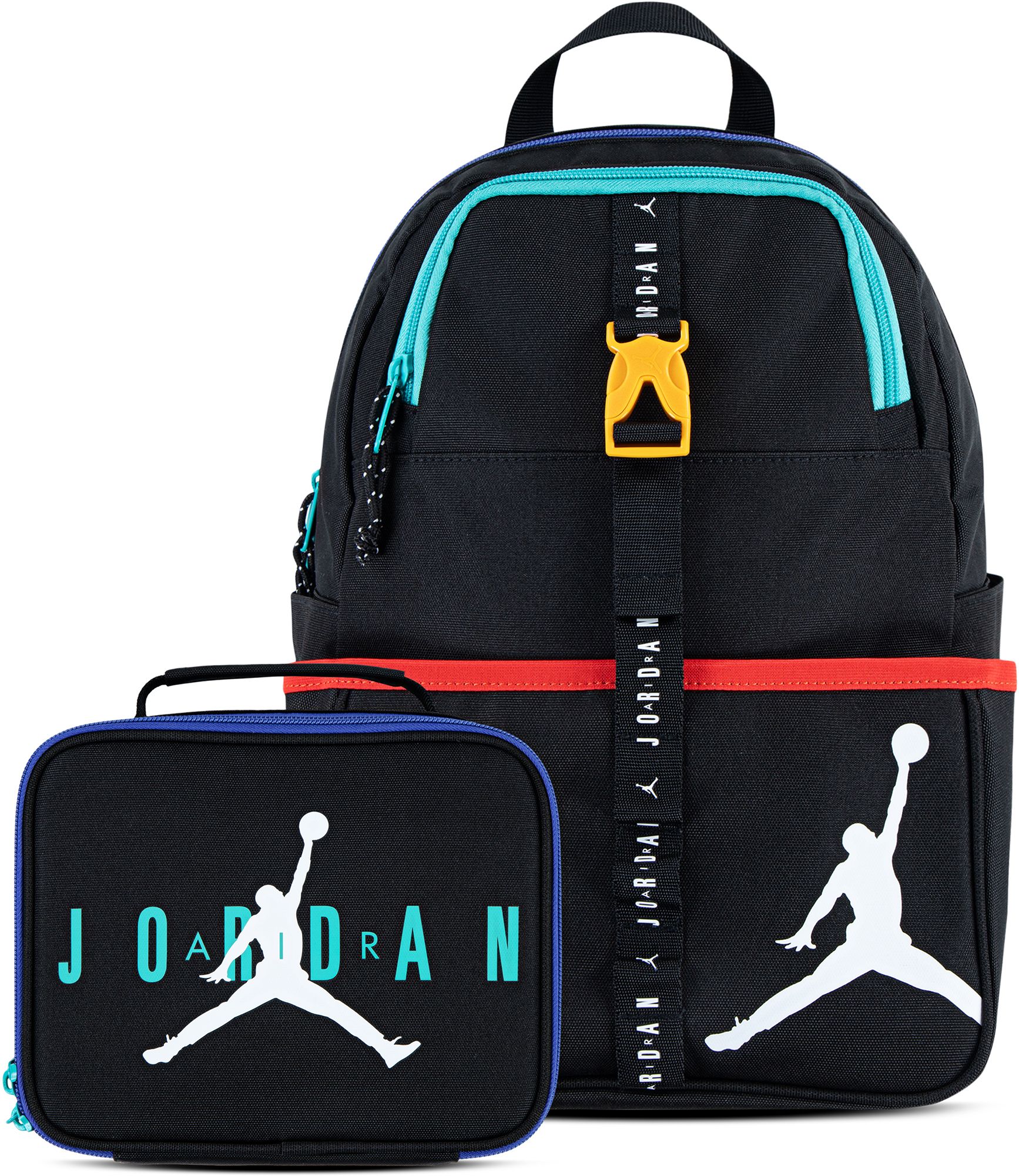 air jordan kids backpack Raid The Air Jordan Lunch Backpack is a classmate youll always be cool partnering with Jordan Polyester Backpack Mini Men's