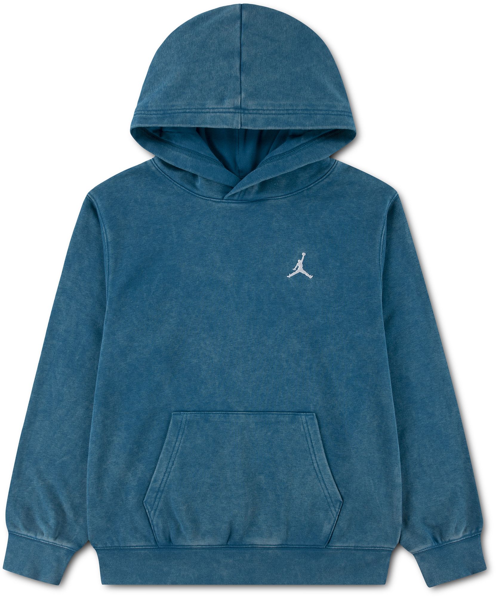 Jordan Boys' Washed Fleece Pullover Hoodie