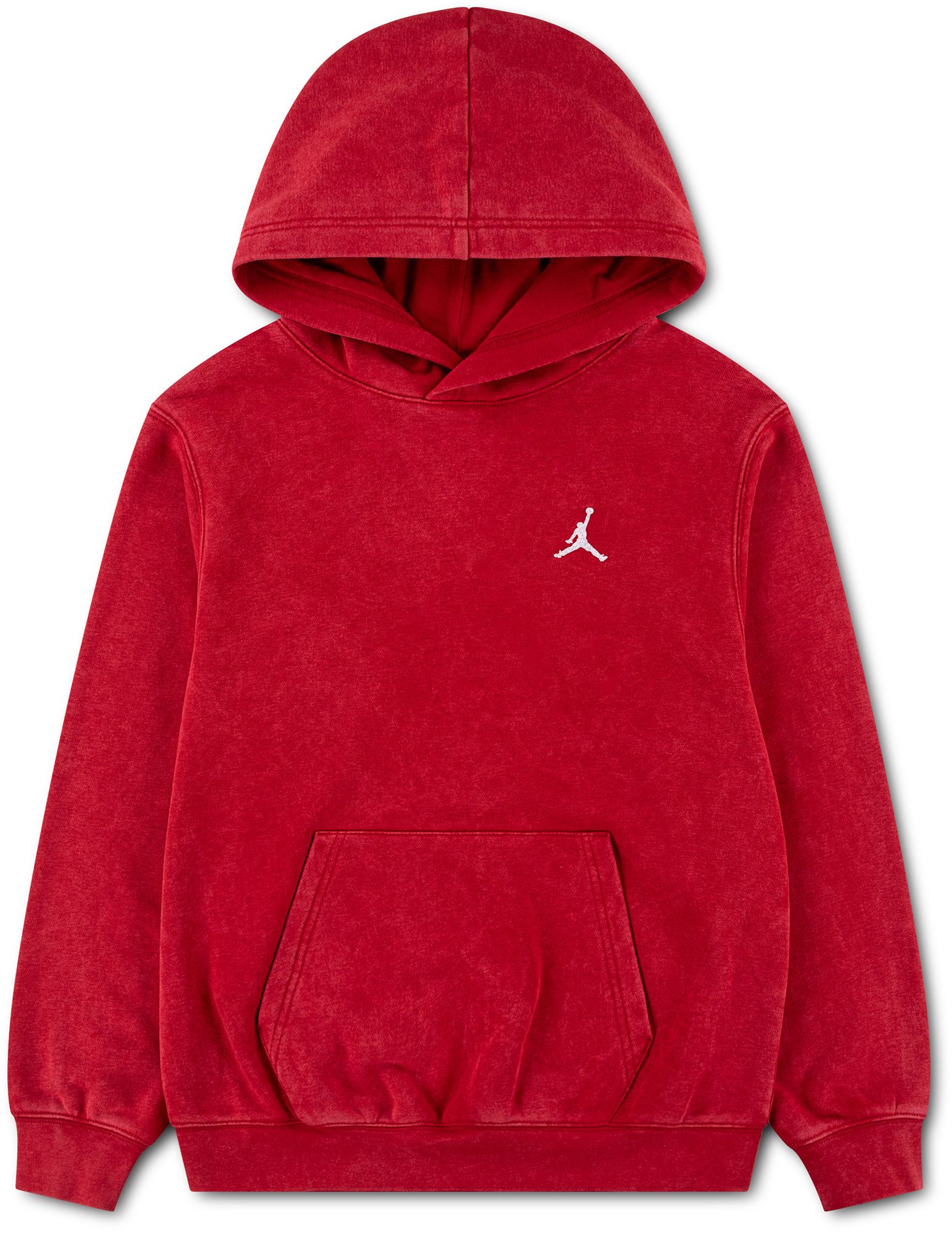 Jordan Boys' Washed Fleece Pullover Hoodie