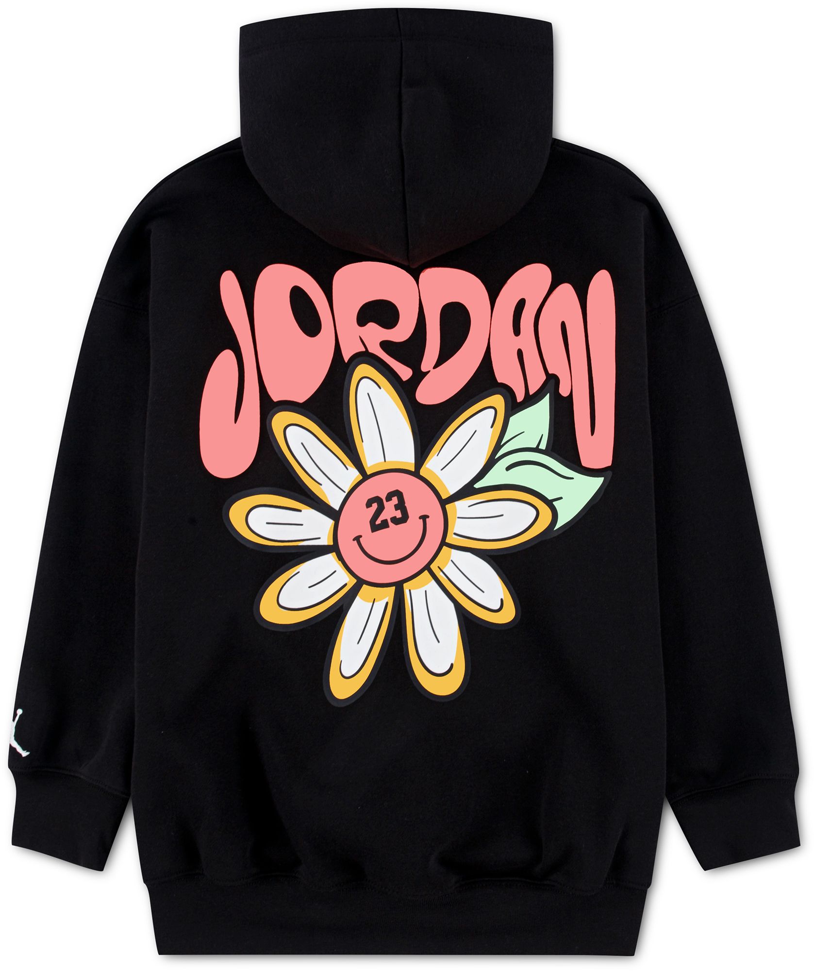 Jordan Girls' Floral Flight Pullover Hoodie