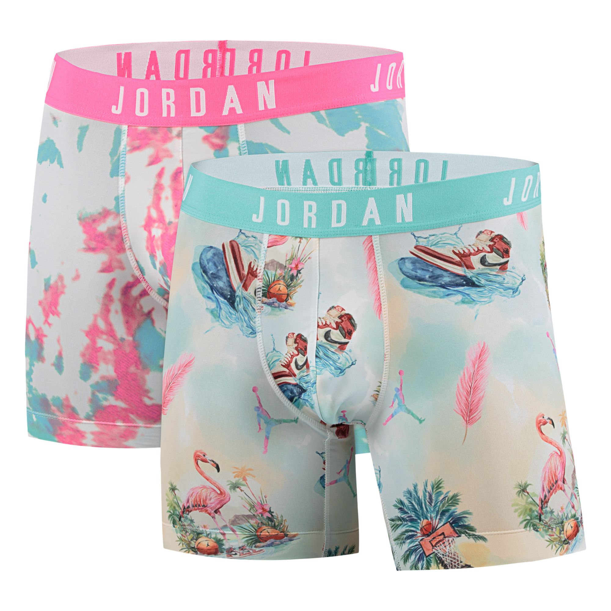 Jordan Men's Poolside Poly Boxer Briefs - 2 Pack