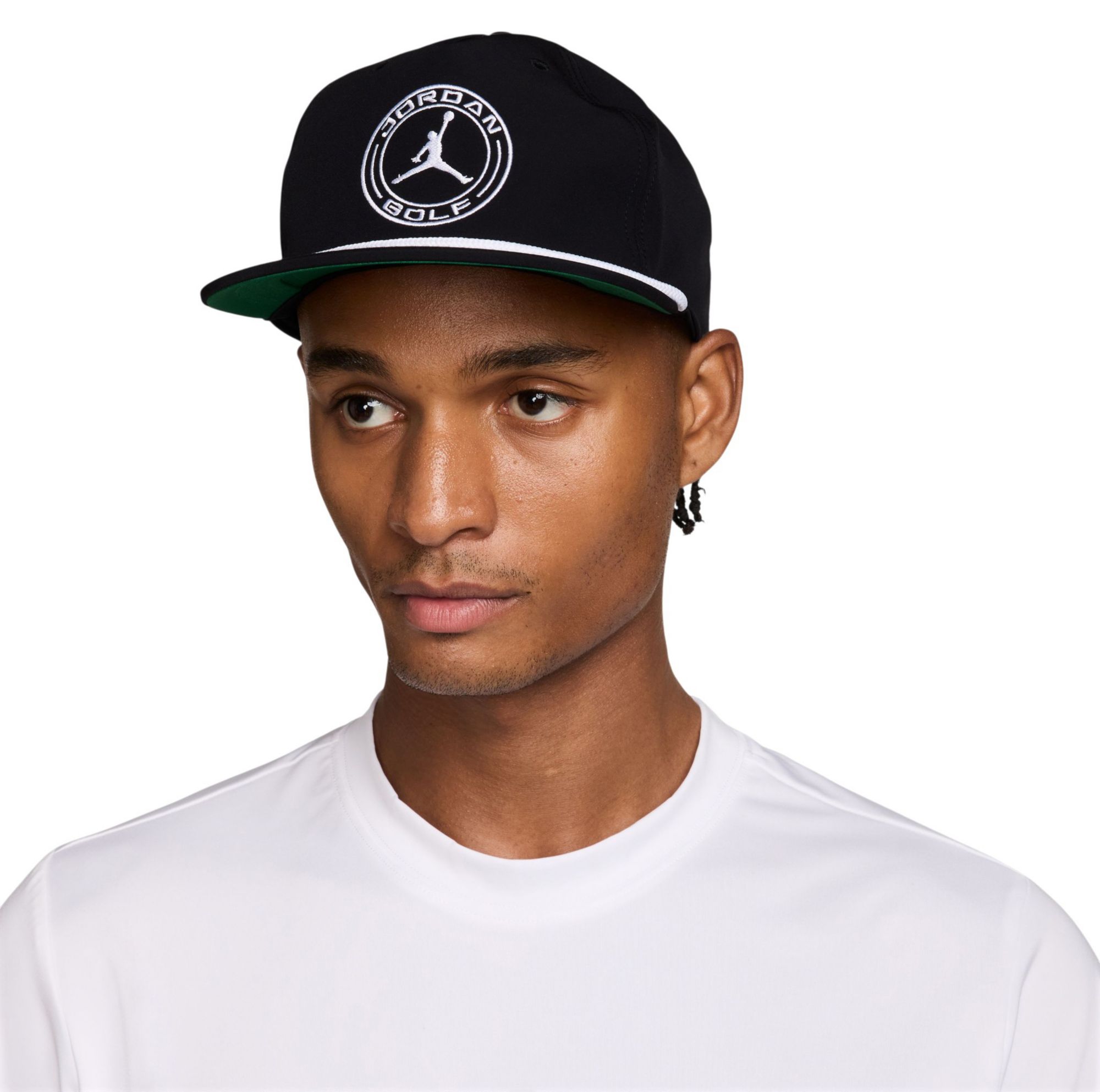 Black/Green/White