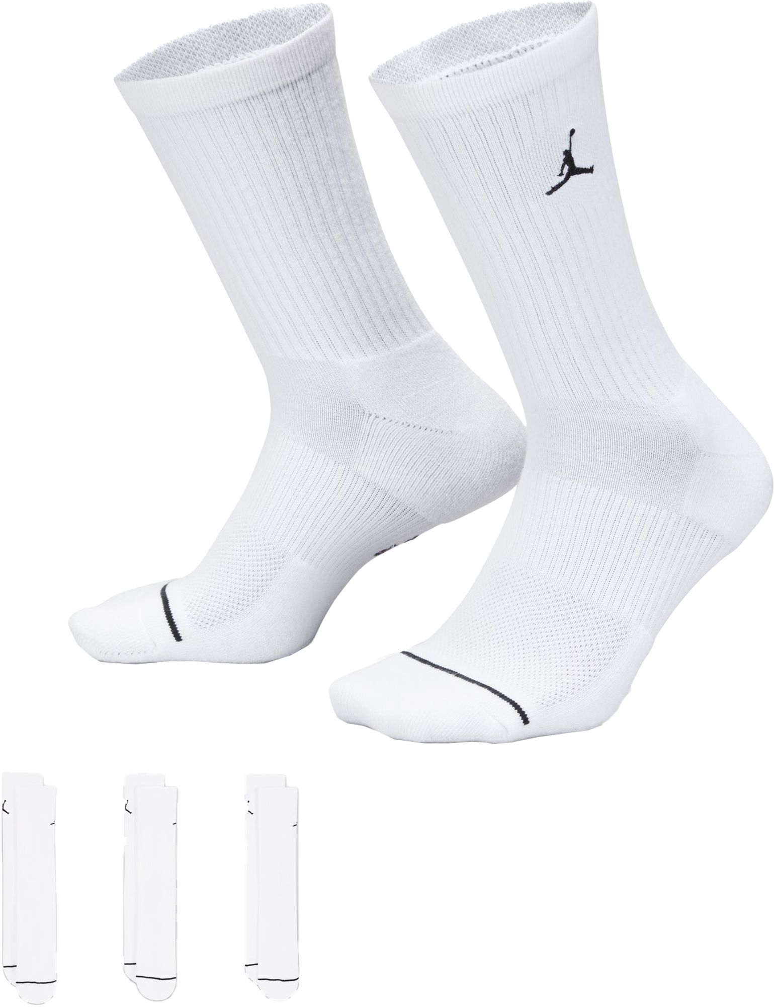 Jordan Men's Everyday Crew Golf Sock – 3 Pack