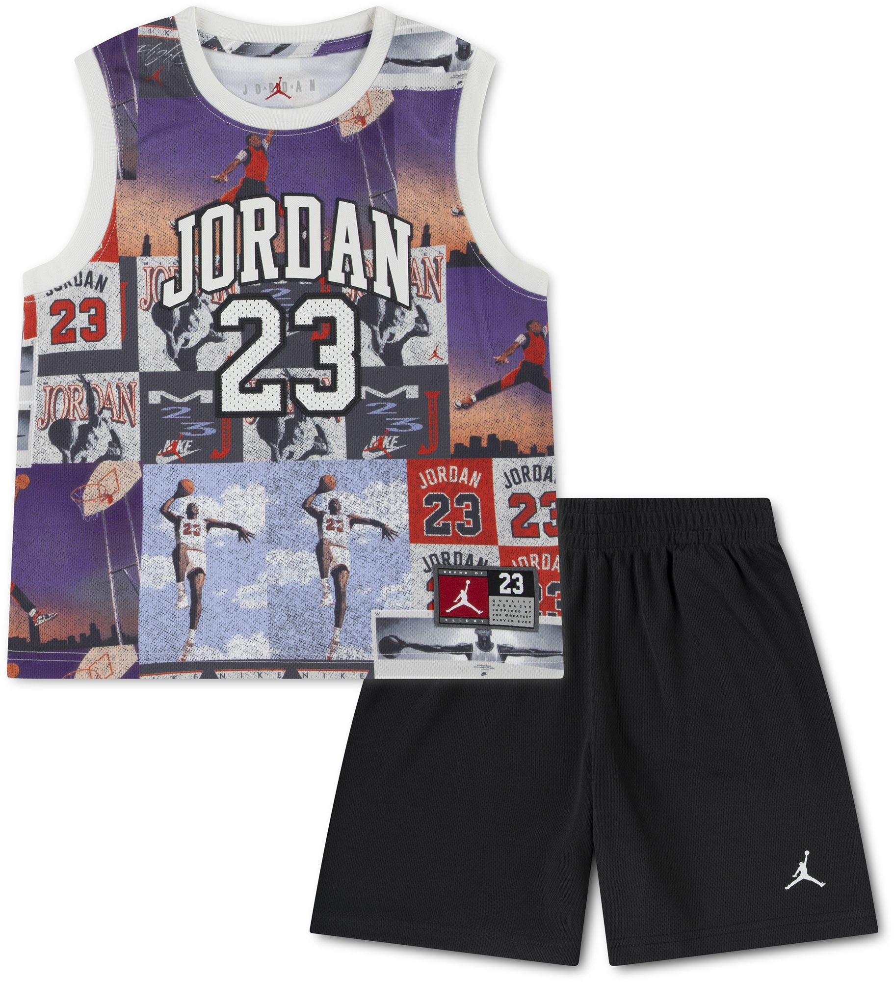 Jordan Little Boys' 23 Printed Jersey Set