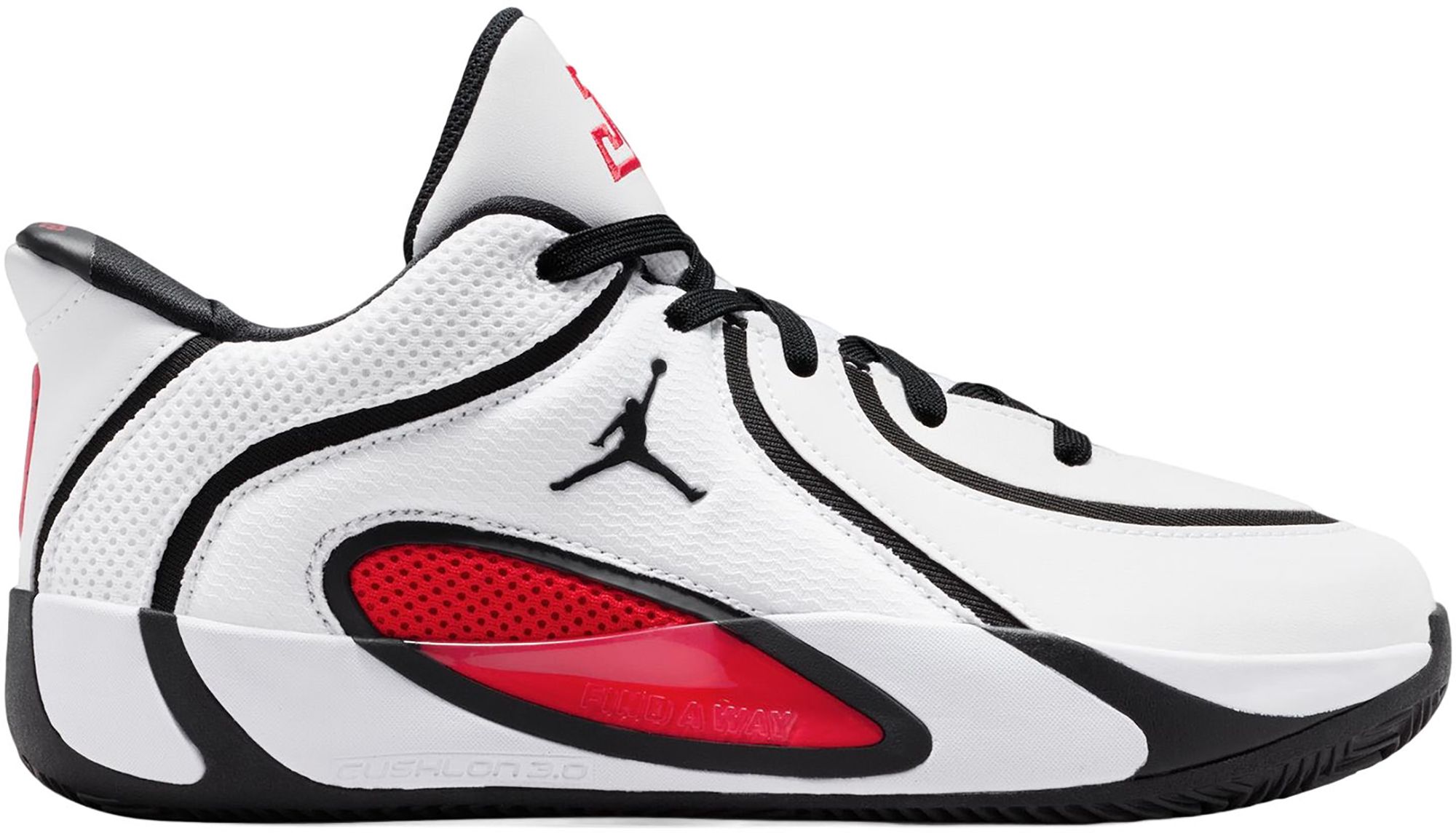 White/University Red-Black