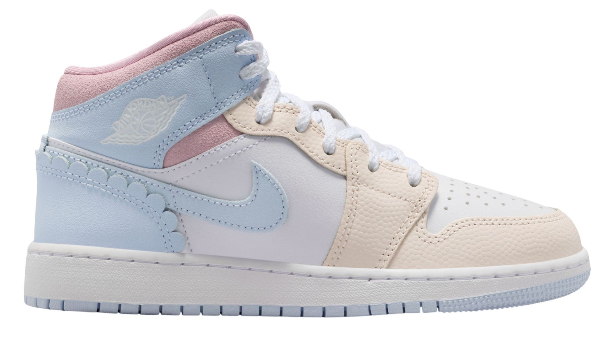 Jordan Kids' Grade School Air Jordan 1 Mid Basketball Shoes