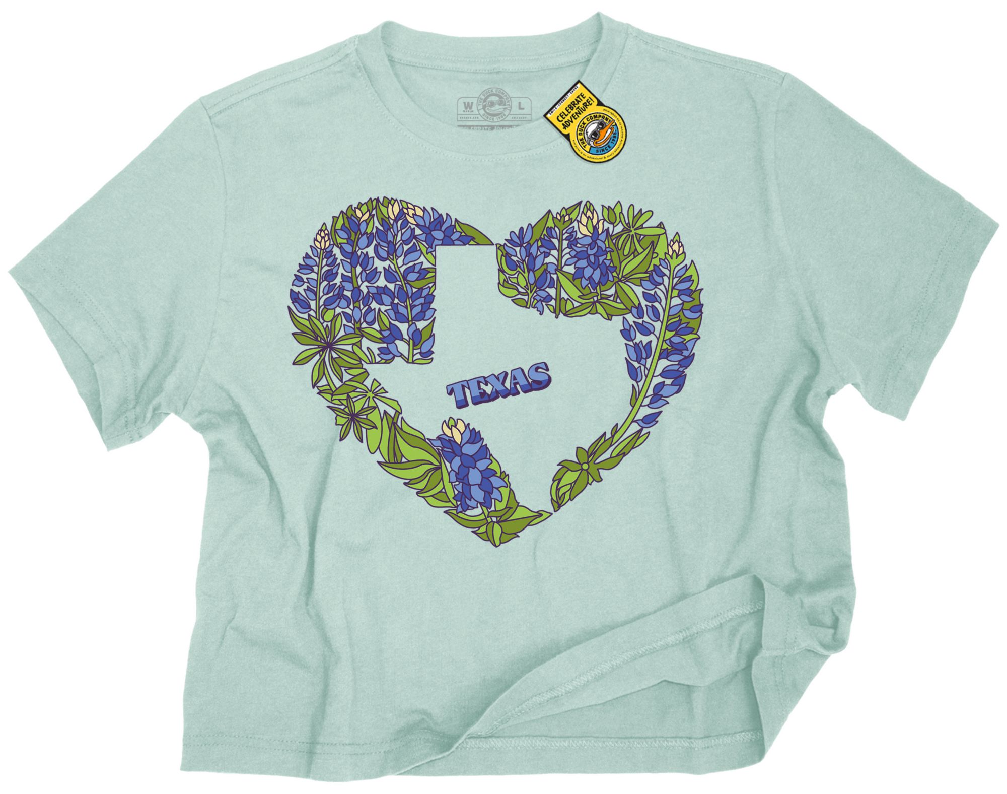 The Duck Company Women's Texas Blue Blue Bonnet T-Shirt