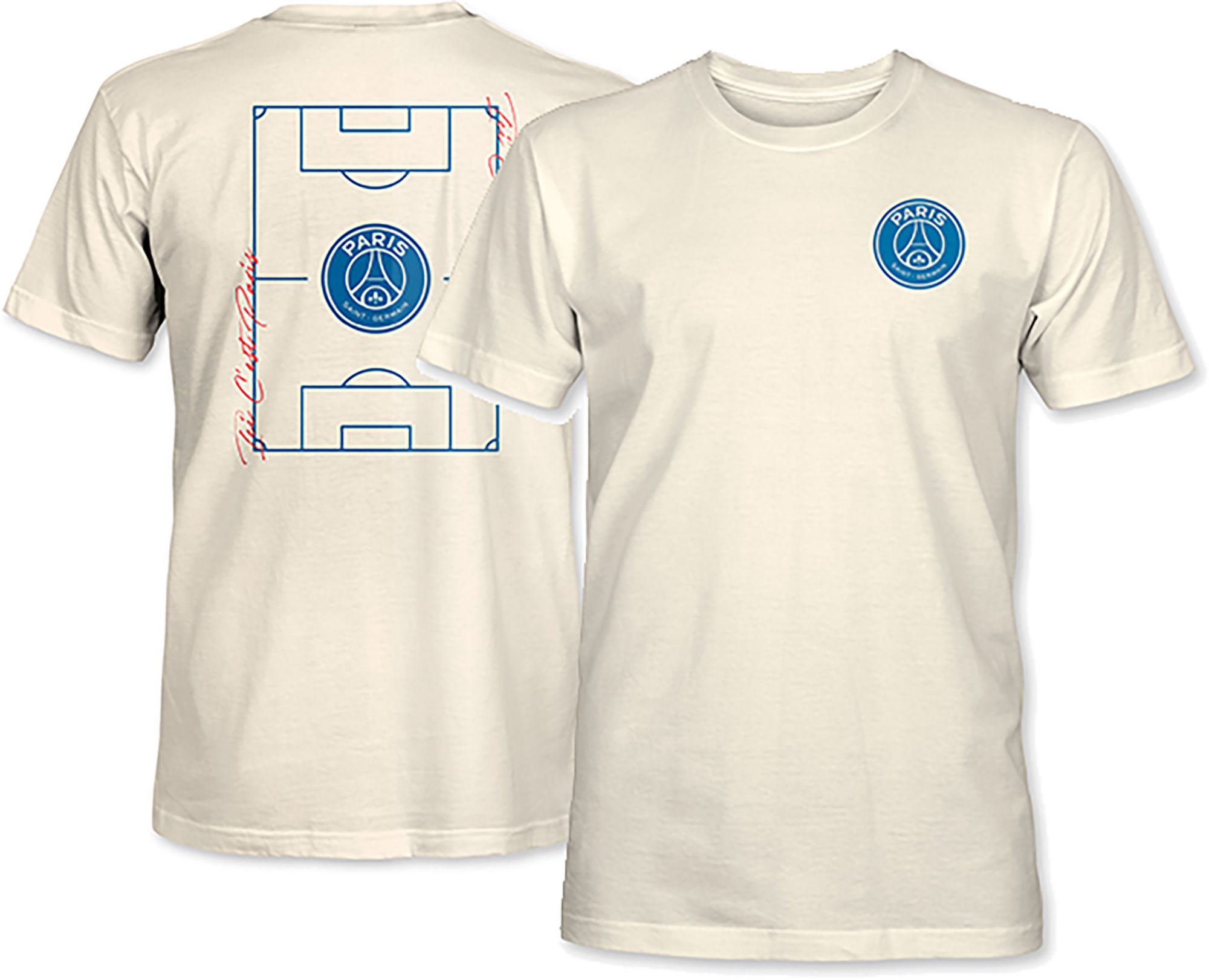 1863 FC Adult Paris Saint-Germain Off White Stadium Oversized T-Shirt