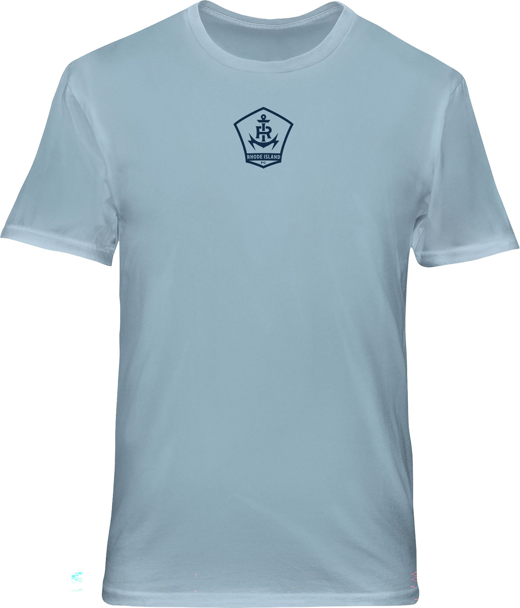1863 FC Adult Rhode Island FC Light Blue Back Wordmark T-Shirt