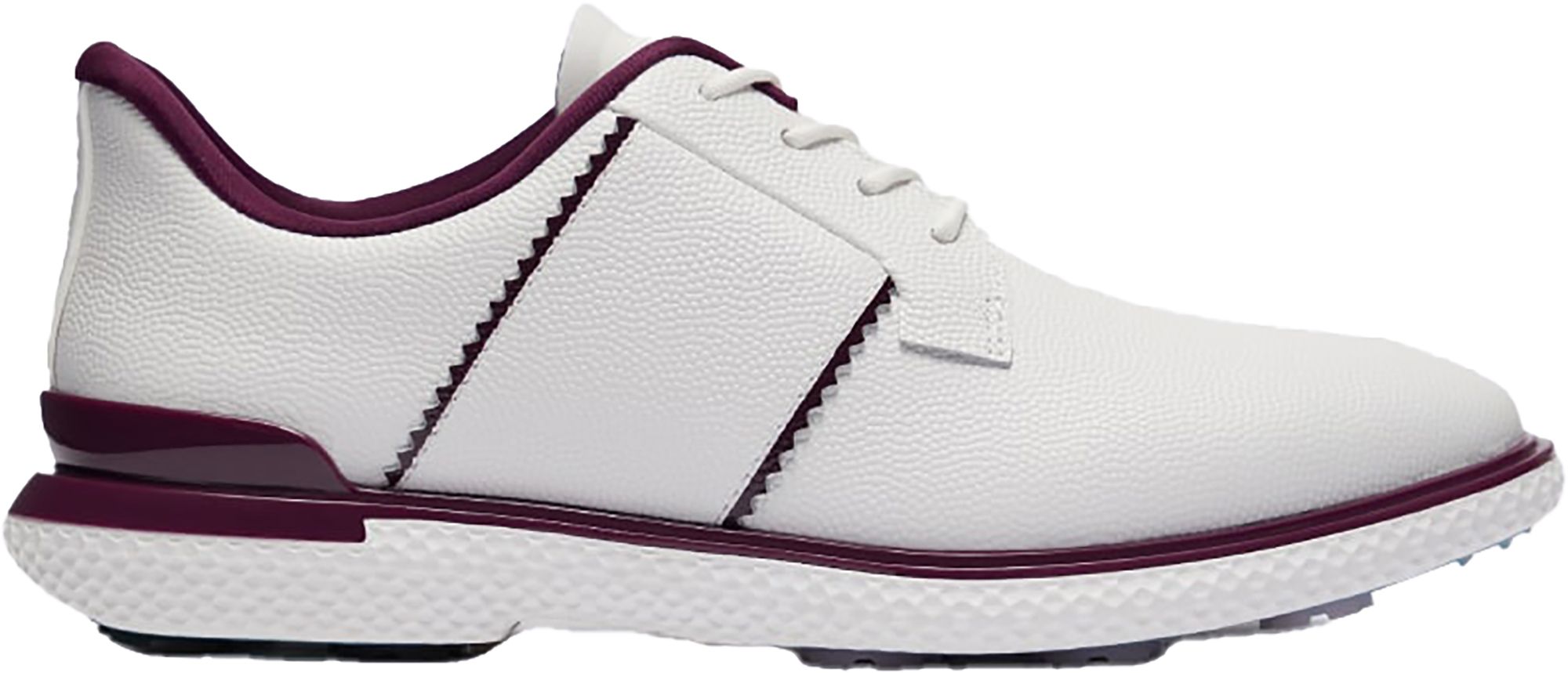 Snow/Dark Plum