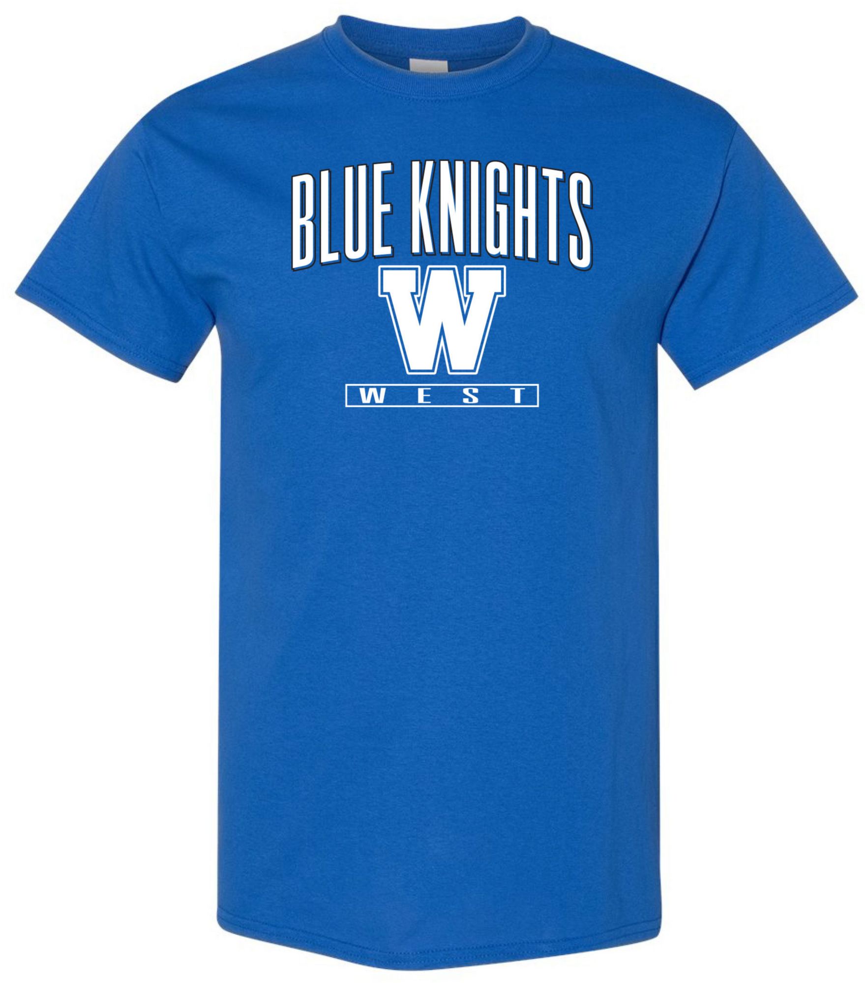 Pel Athletic Boys' Western Springfield High School Blue T-Shirt