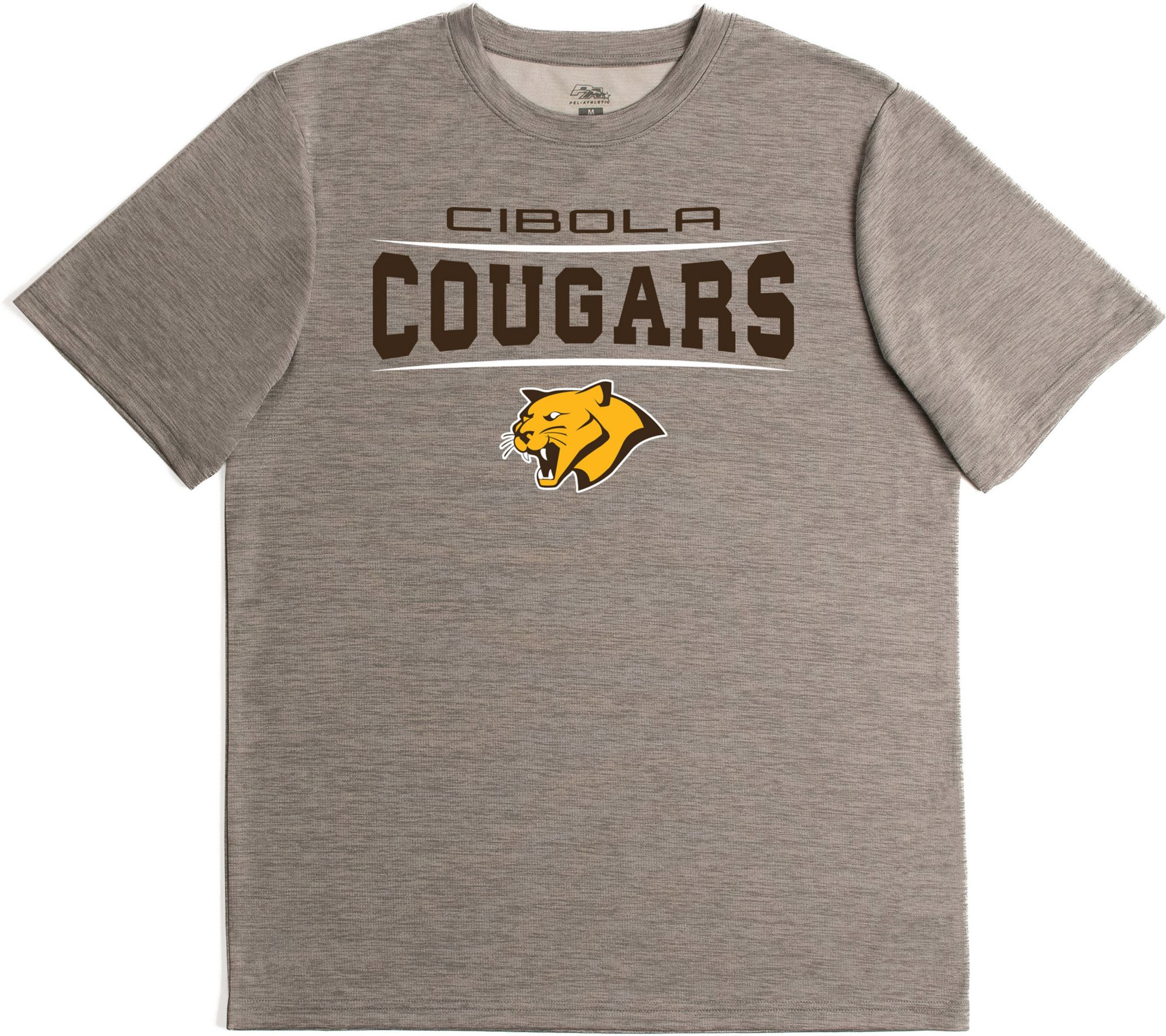 Pel Athletic Men's Cibola High School Grey T-Shirt
