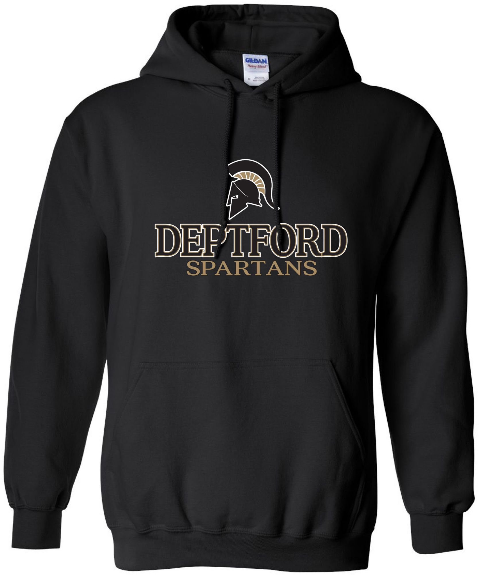 Pel Athletic Men's Deptford High School Black Pullover Hoodie