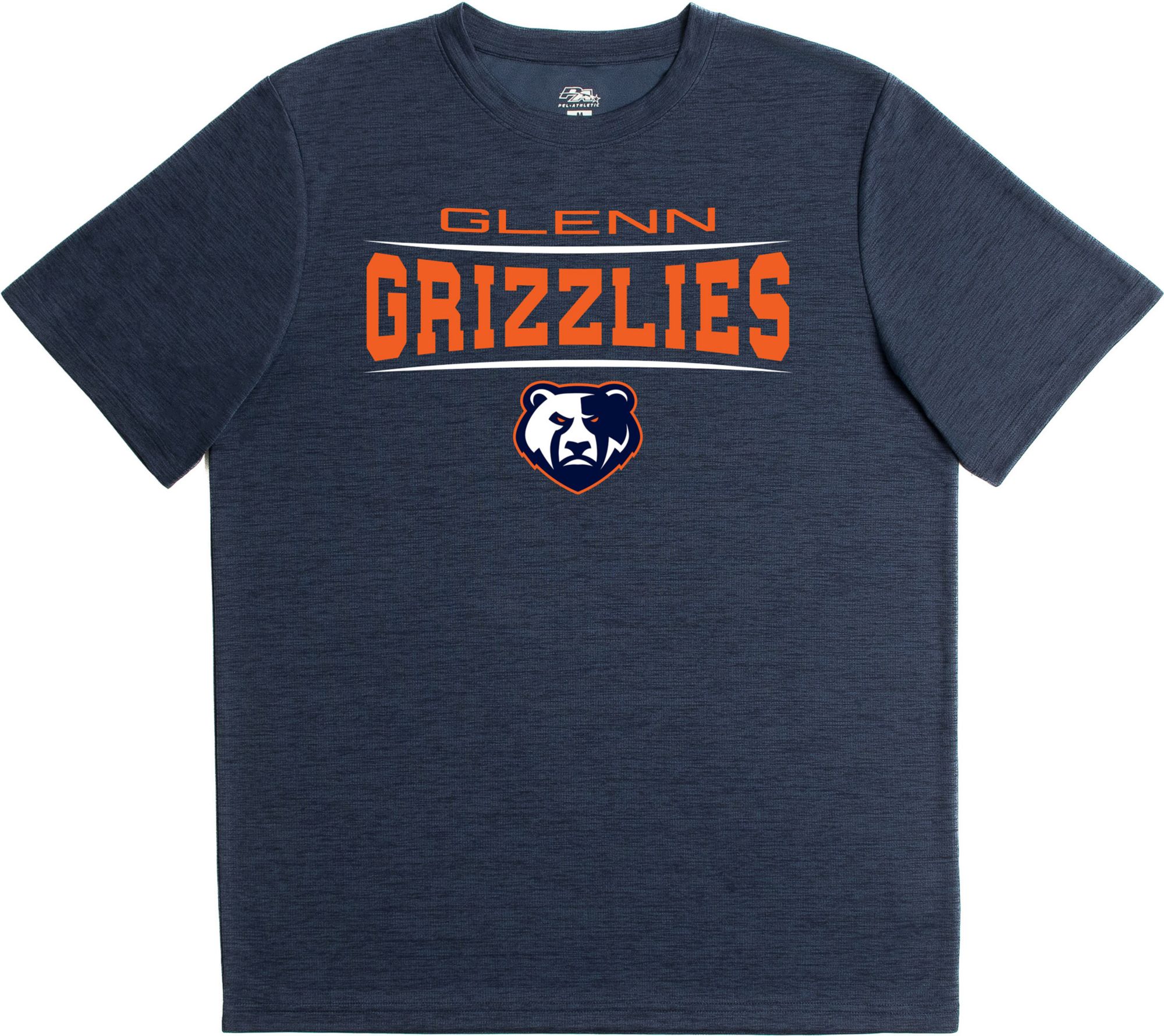 Pel Athletic Men's Glenn High School Navy T-Shirt
