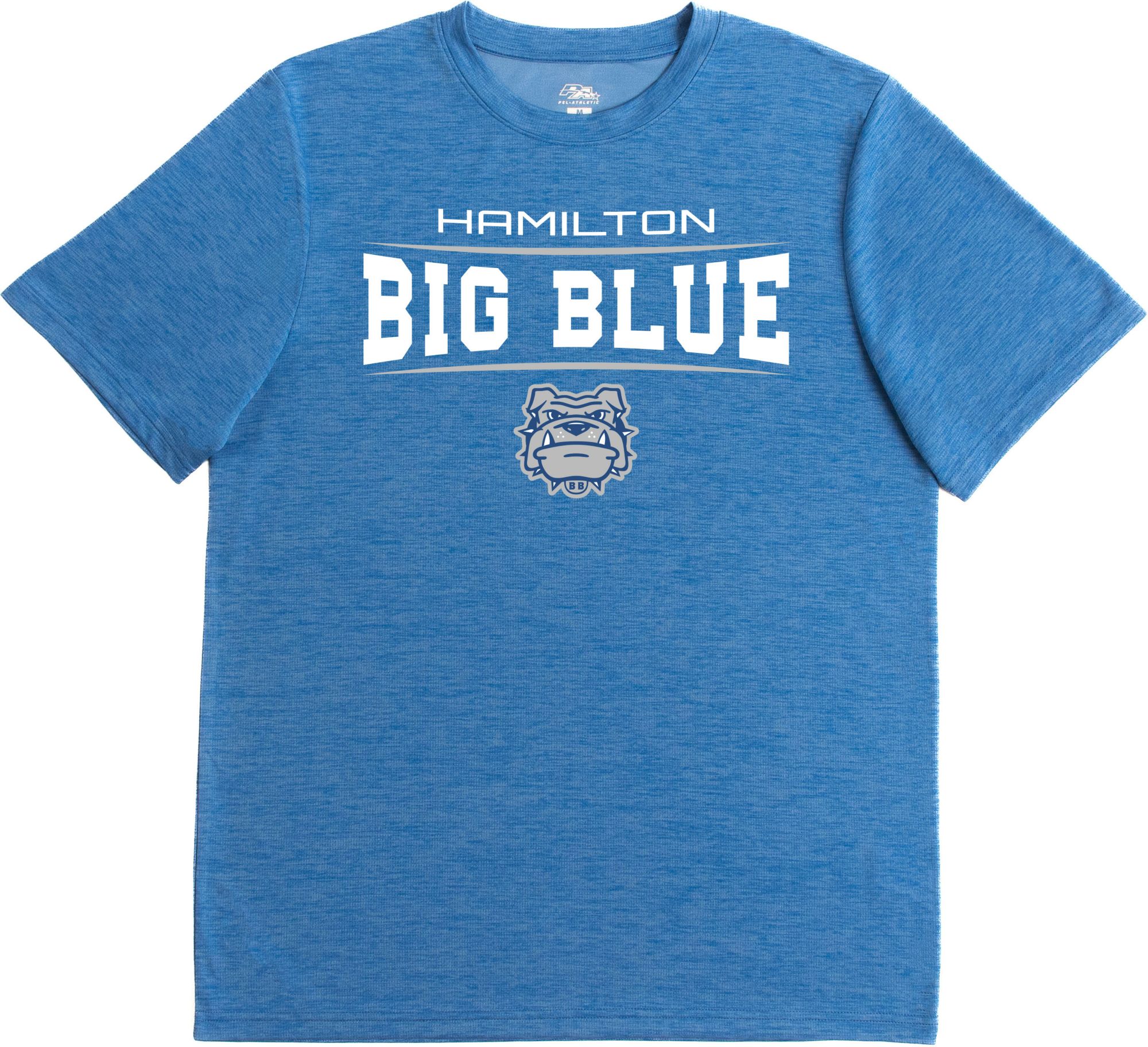 Pel Athletic Men's Hamilton High School Blue Performance T-Shirt